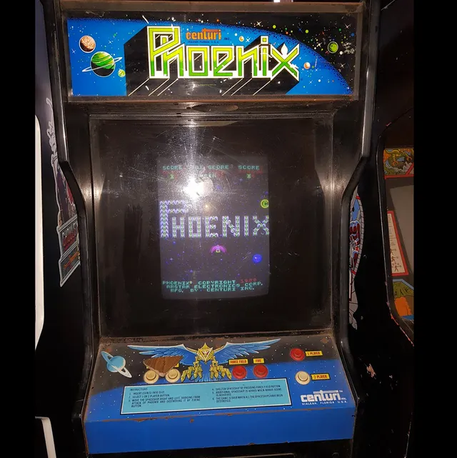 Arcade Story Sparatutto Phoenix Cabinato Arcade Centuri