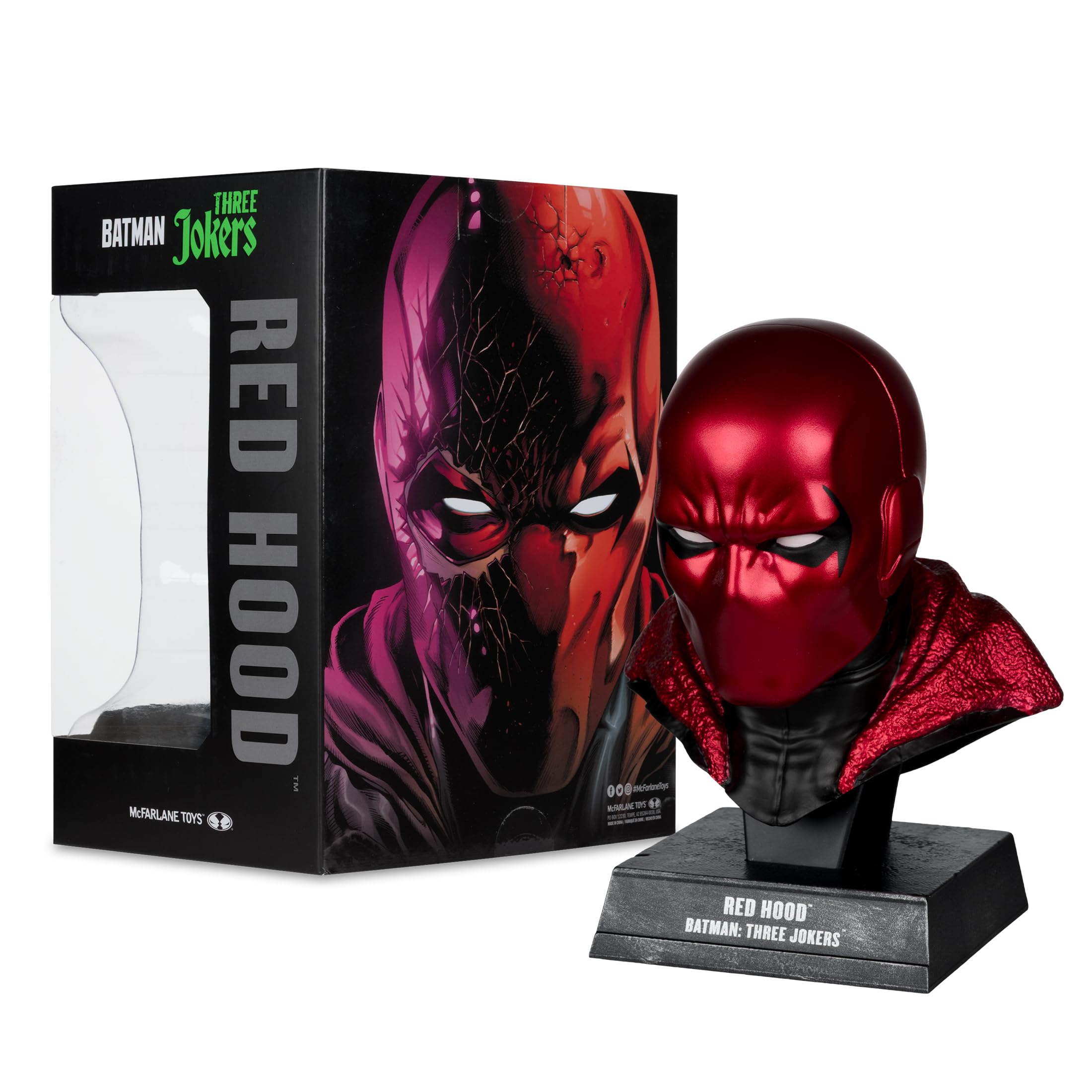 McFarlane DC Direct Red Hood busto 18 cm Three Jokers