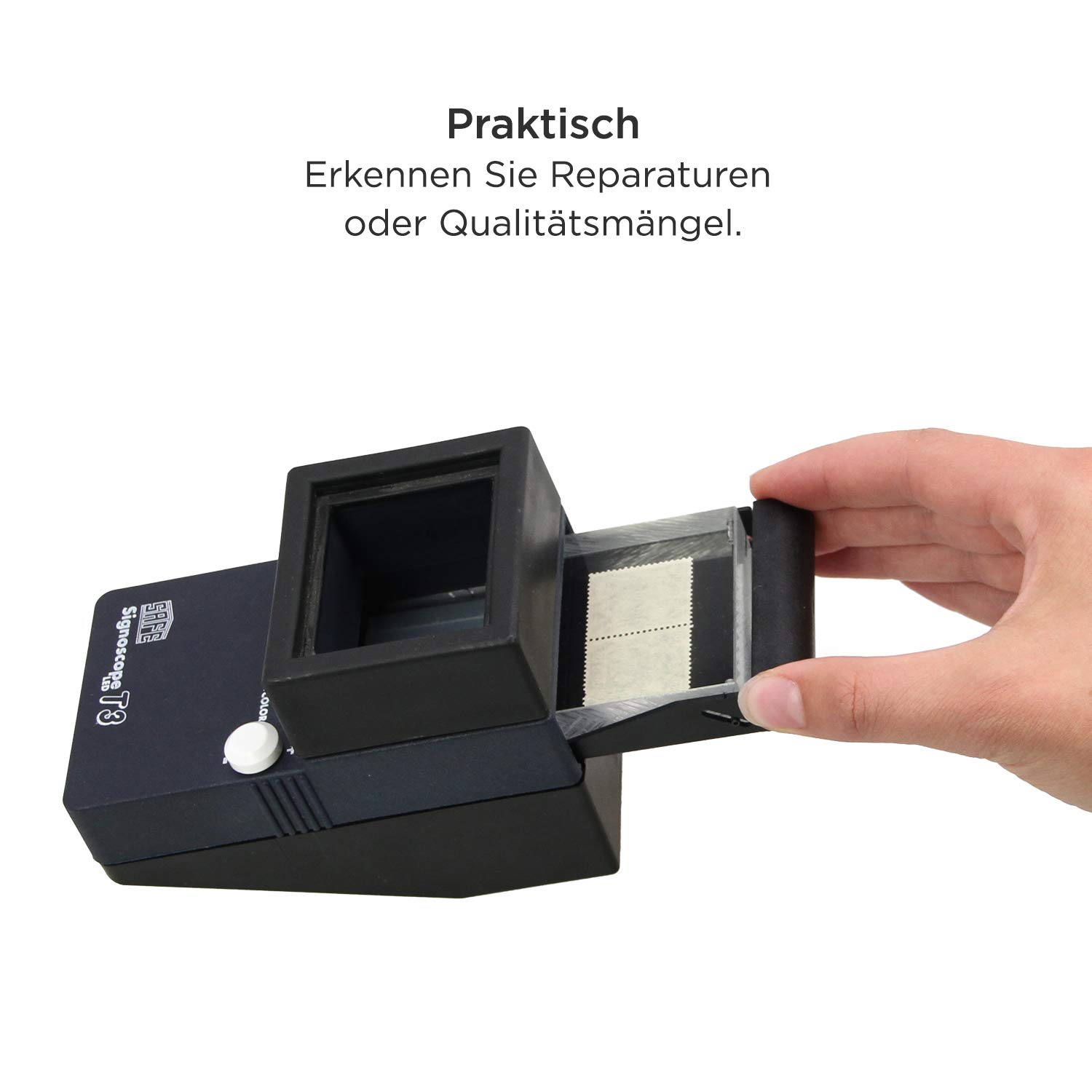 SAFE 9893 Signoscope T3 rilevatore filigrane LED 8 colori