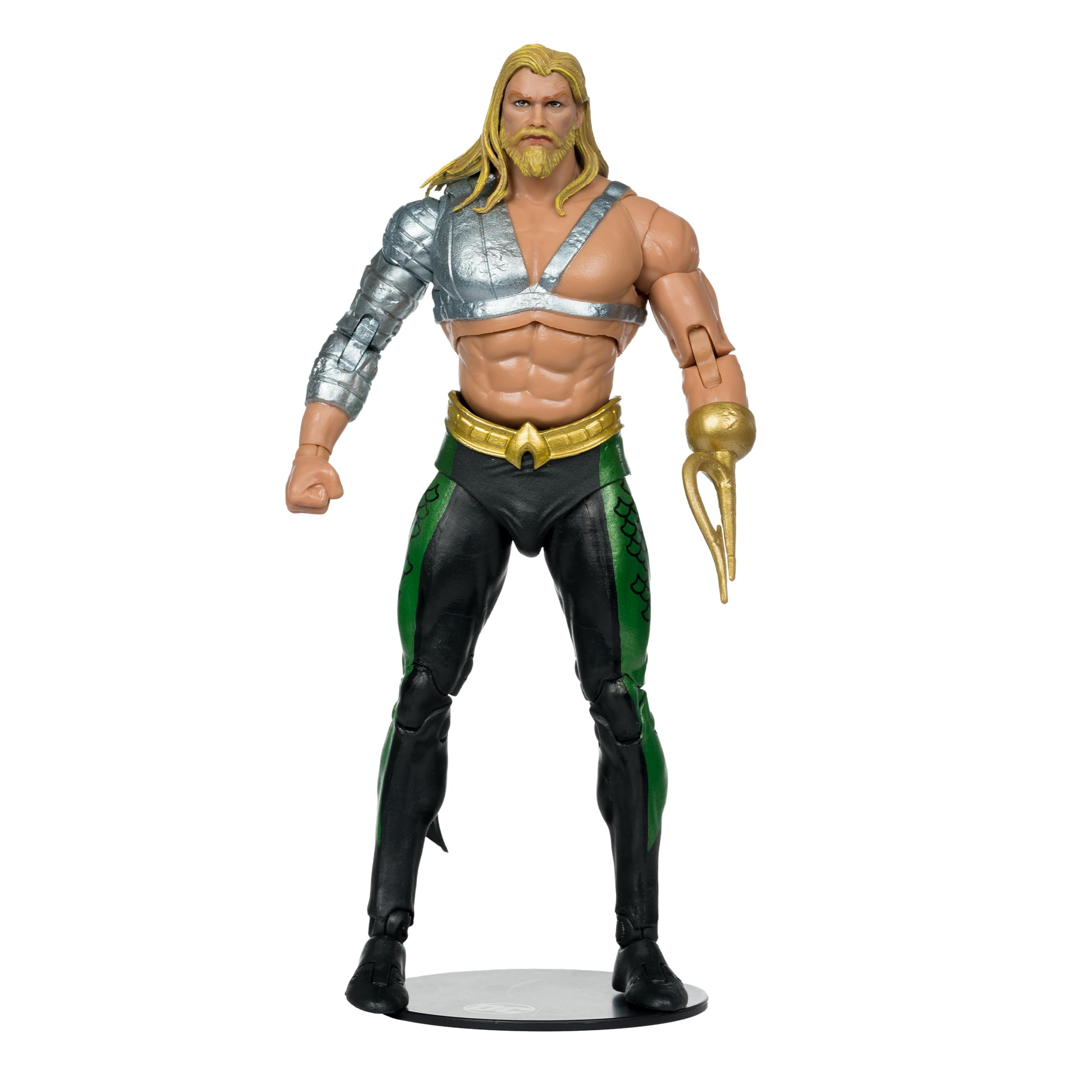 McFarlane DC Multiverse Aquaman JLA action figure 7" tridente