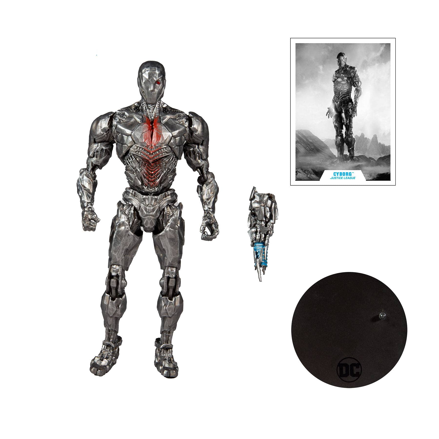 McFarlane DC Multiverse Cyborg Helmet action figure 18 cm film
