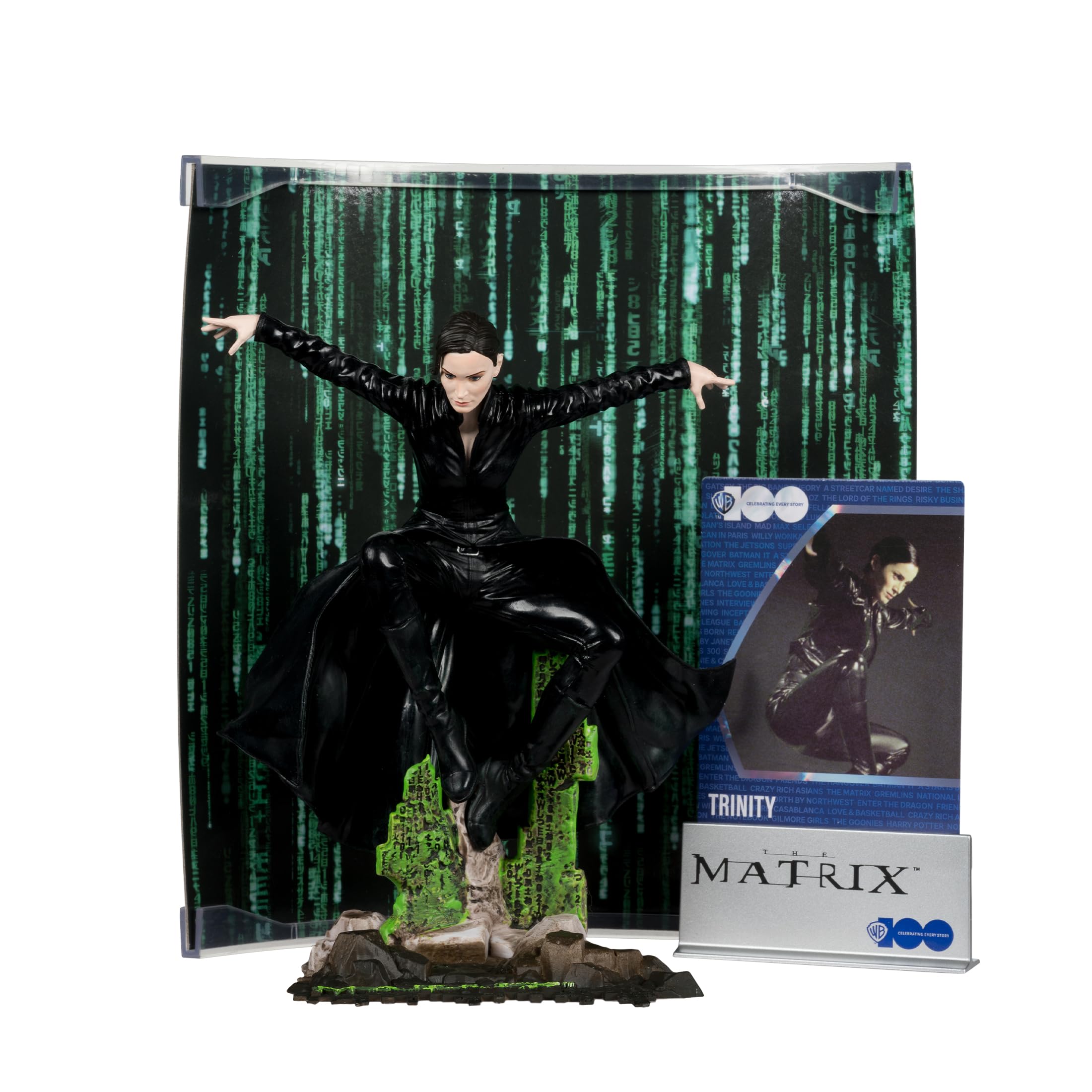McFarlane Movie Maniacs Trinity Matrix statuetta 15,2 cm