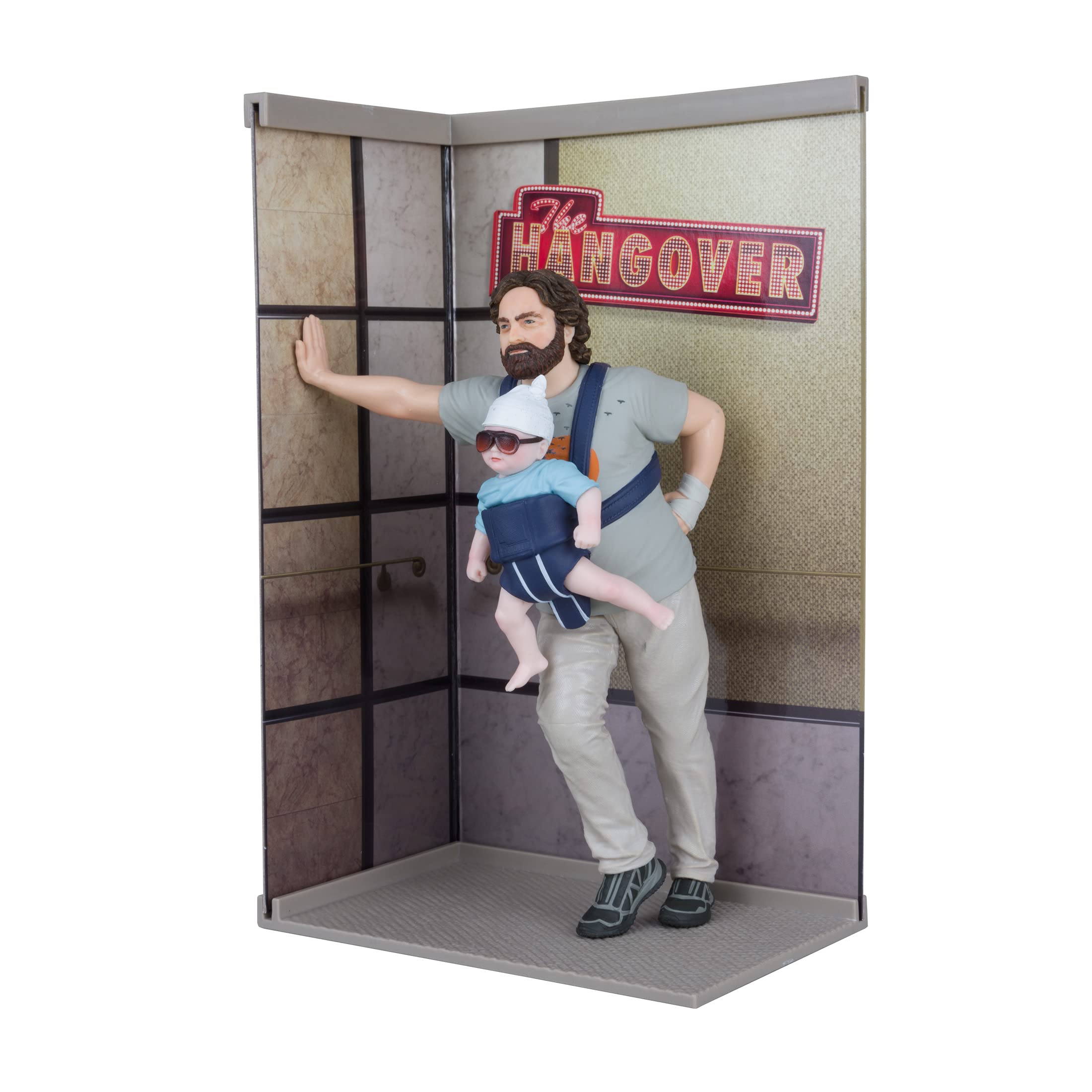 McFarlane Movie Maniacs Alan Garner statuetta 18 cm moderno