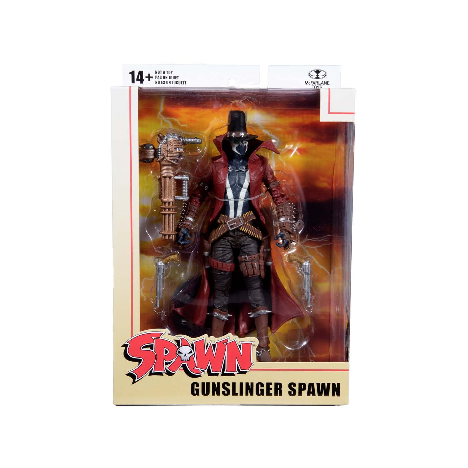 McFarlane Spawn Gunslinger action figure 17 cm Gatling Gun
