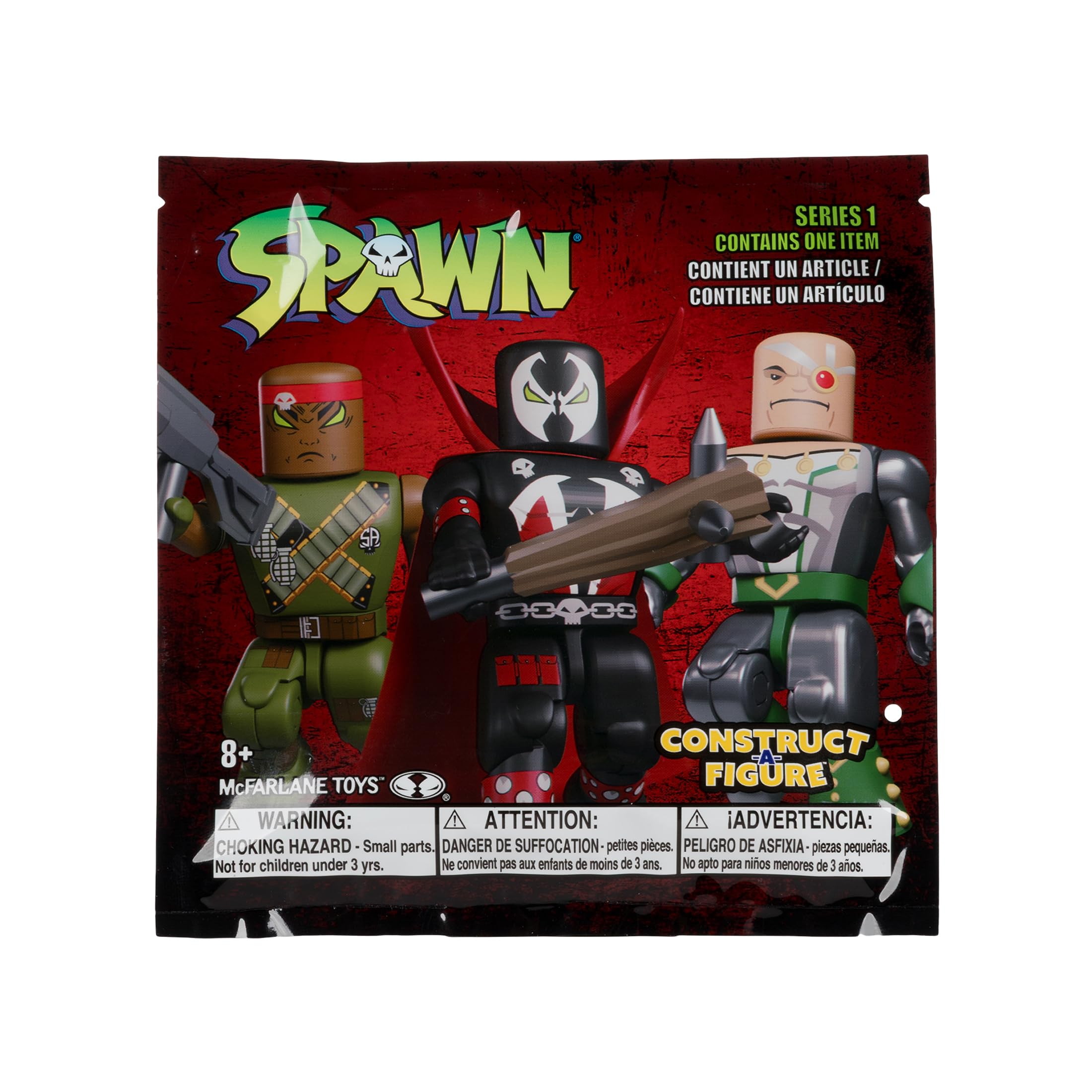 McFarlane Spawn blind bag mini figure 5 cm serie 1 da assemblare