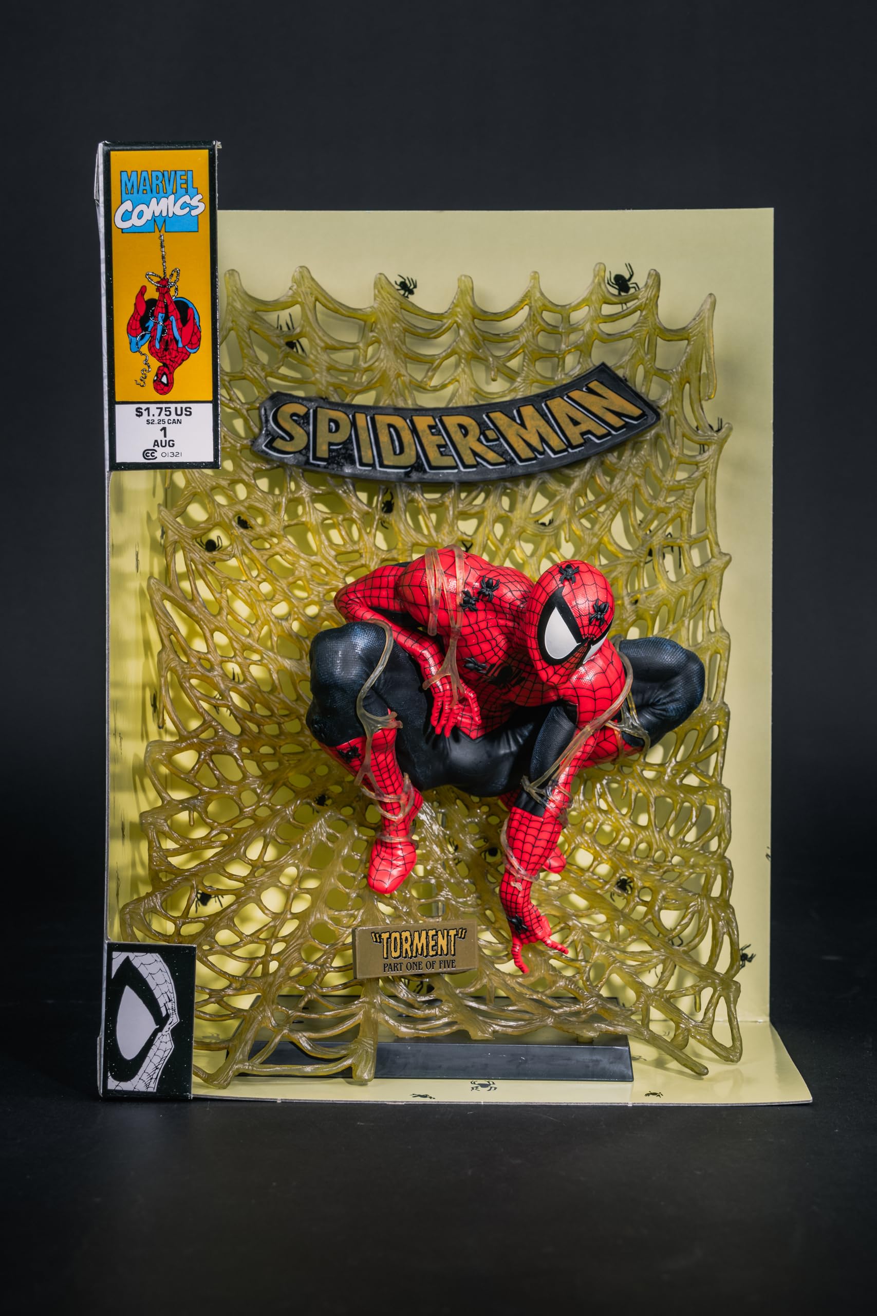 McFarlane Marvel Spider-Man #1 Gold Edition statua PVC 15 cm