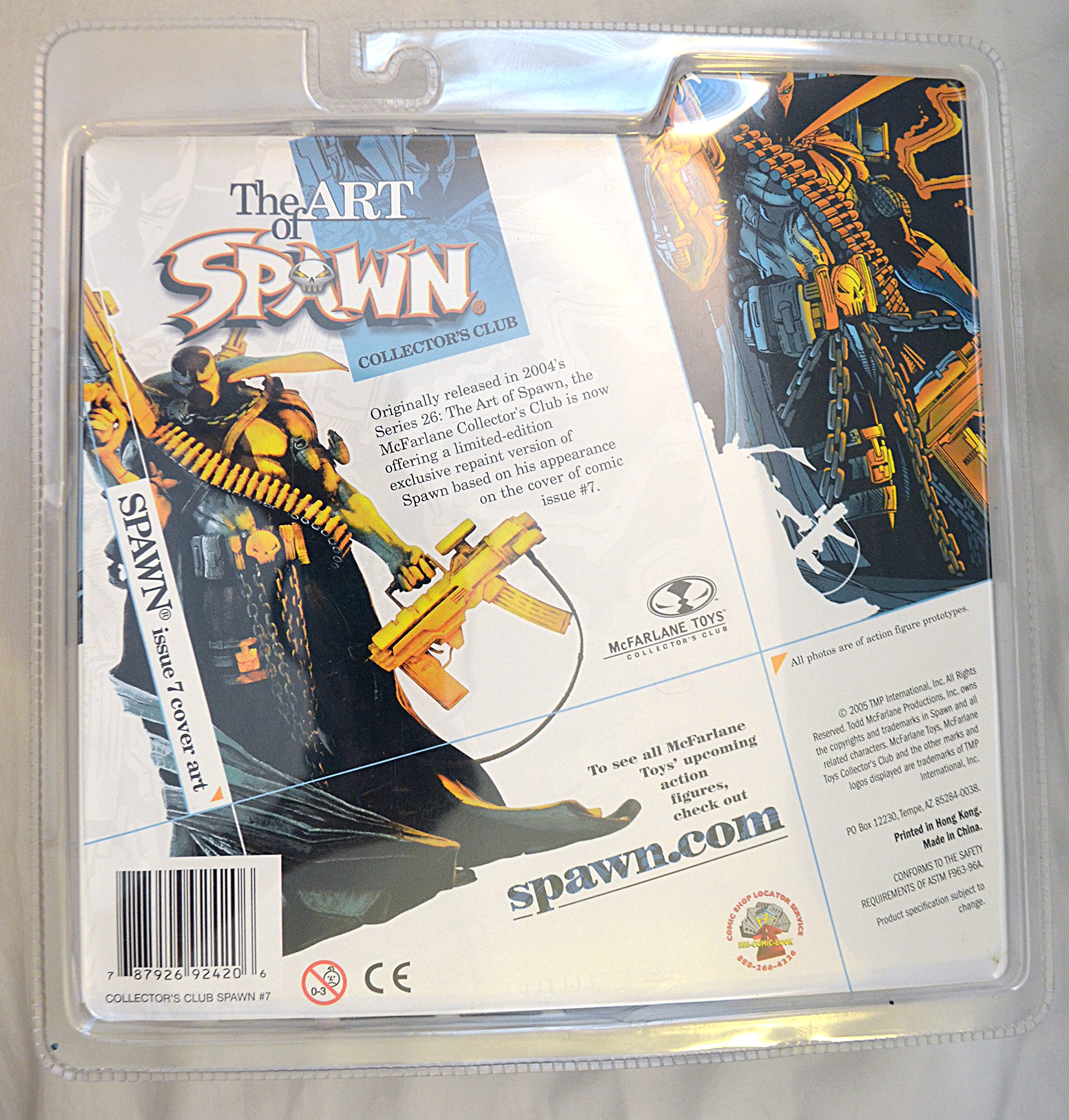 McFarlane Spawn Issue 7 Cover Art Repaint figure esclusiva