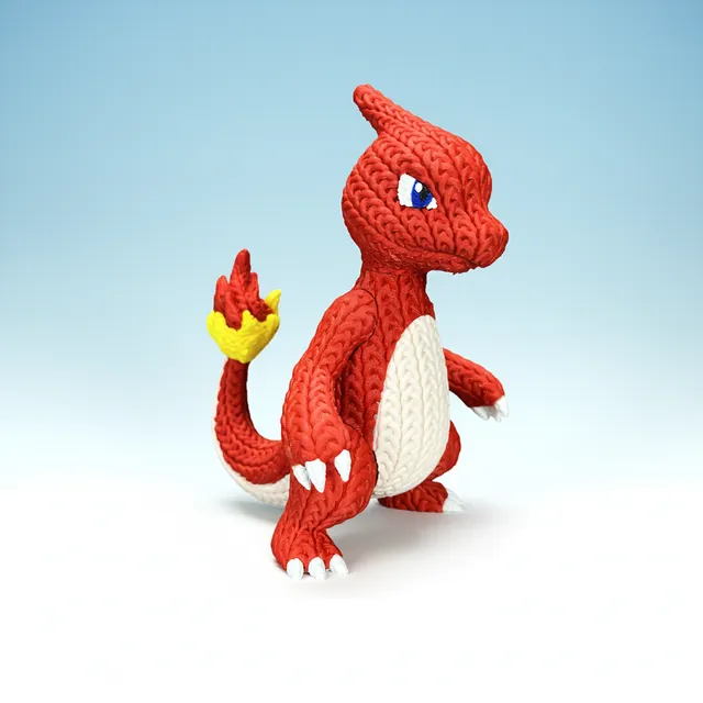 L'Atelier di Zelda Stampe Incantate Charmeleon statuina Small