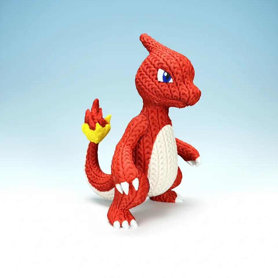 L'Atelier di Zelda Stampe Incantate Charmeleon statuina Small