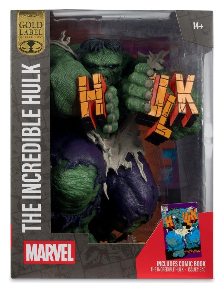 McFarlane Marvel Hulk #345 statua 1/6 Green Hulk 30 cm