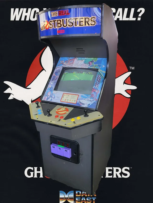 Arcade Story Ghostbusters cabinato arcade raro 10 livelli