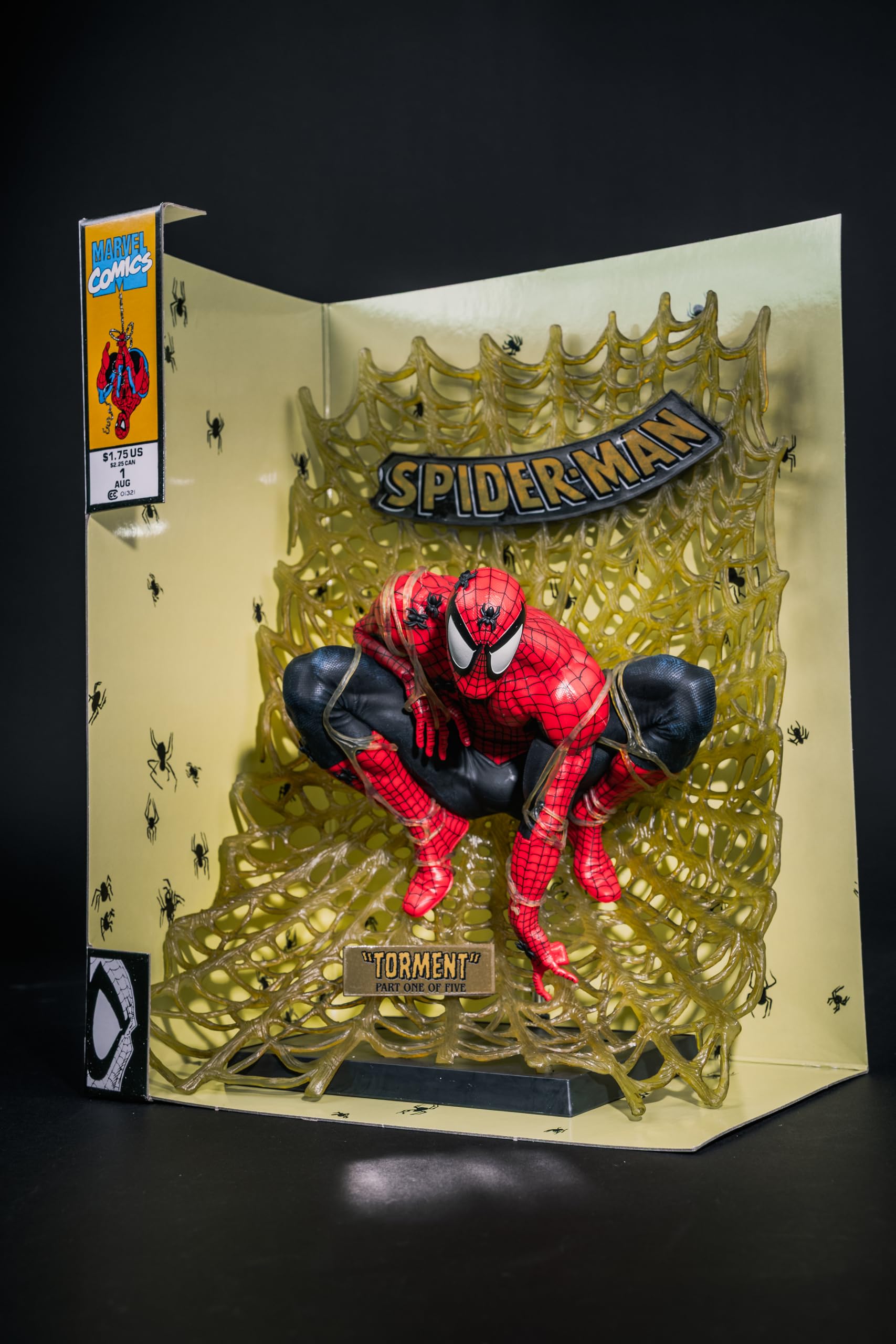 McFarlane Marvel Spider-Man #1 Gold Edition statua PVC 15 cm