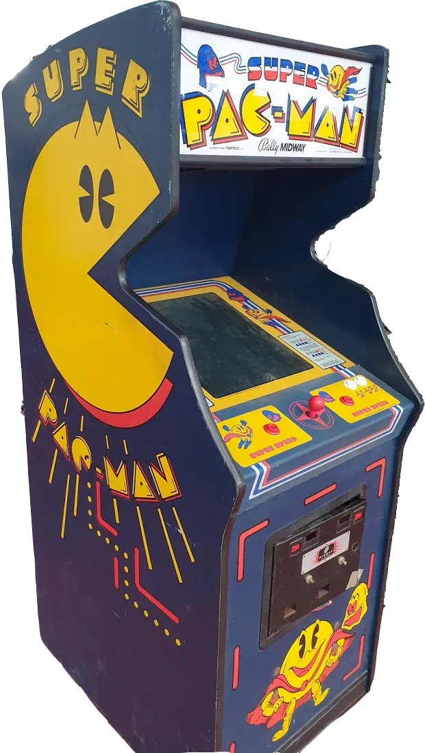 Arcade Story Arcade Super Pac-Man cabinato arcade 1982