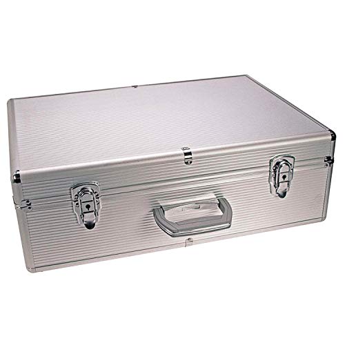 Safe 214 valigetta alluminio 144 CD DVD con serratura