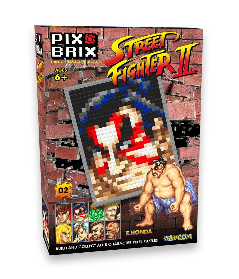 Arcade Story Pix-Brix Honda Street Fighter 2 set 768 pezzi