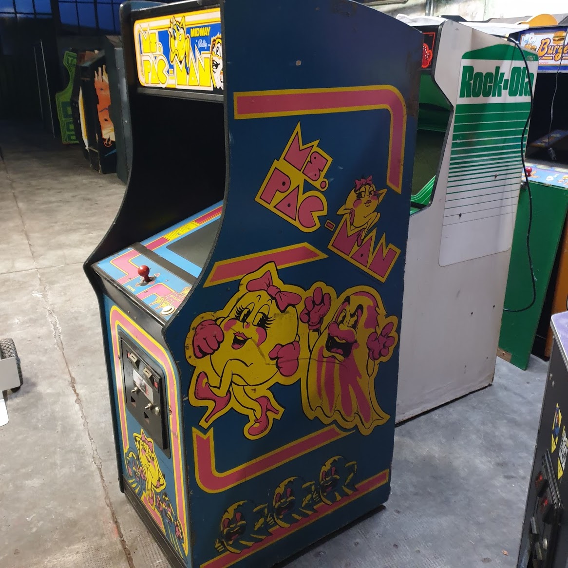 Arcade Story Leggende Arcade Ms. Pac-Man 1981 cabinato arcade