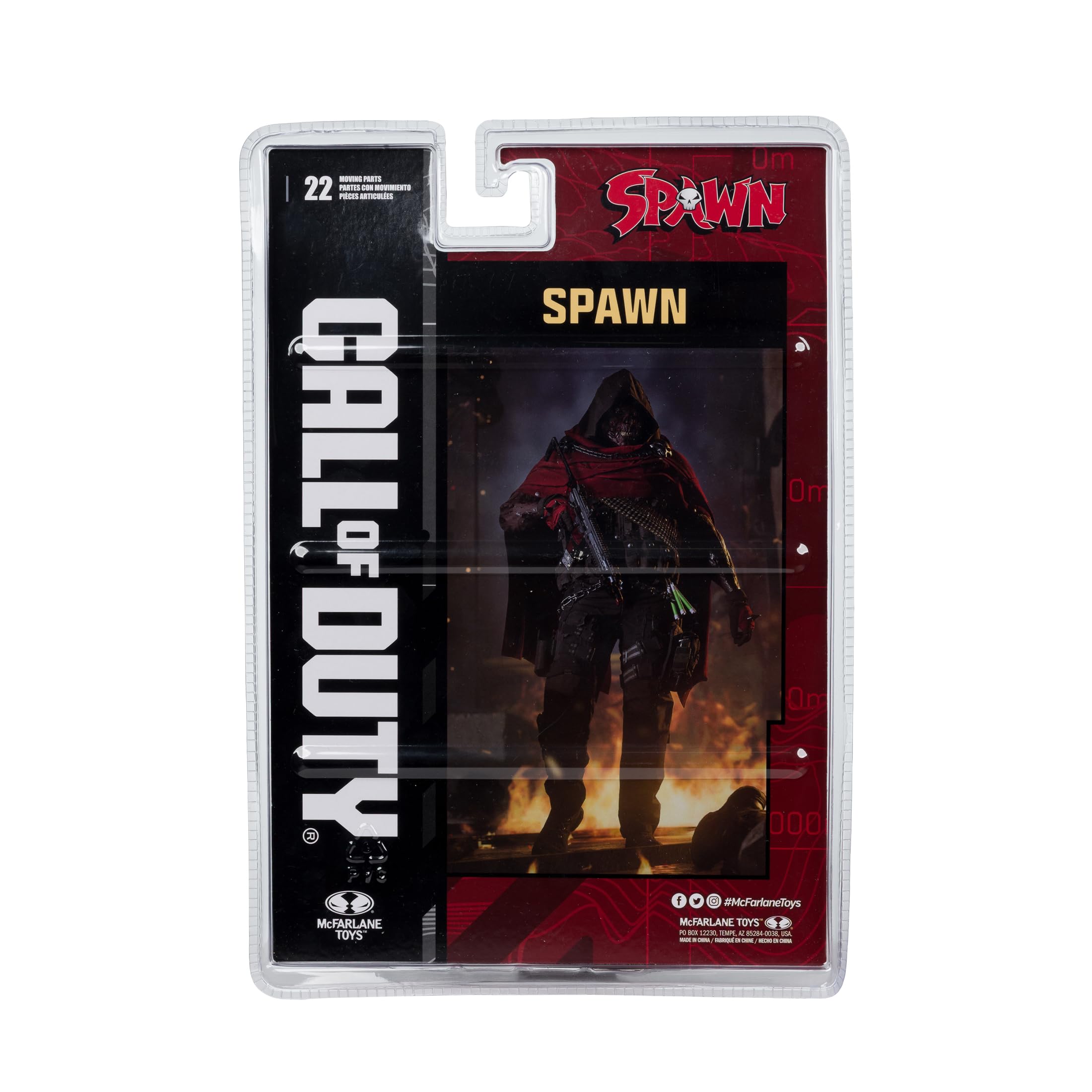 McFarlane Call of Duty action figure Burned Spawn 18 cm
