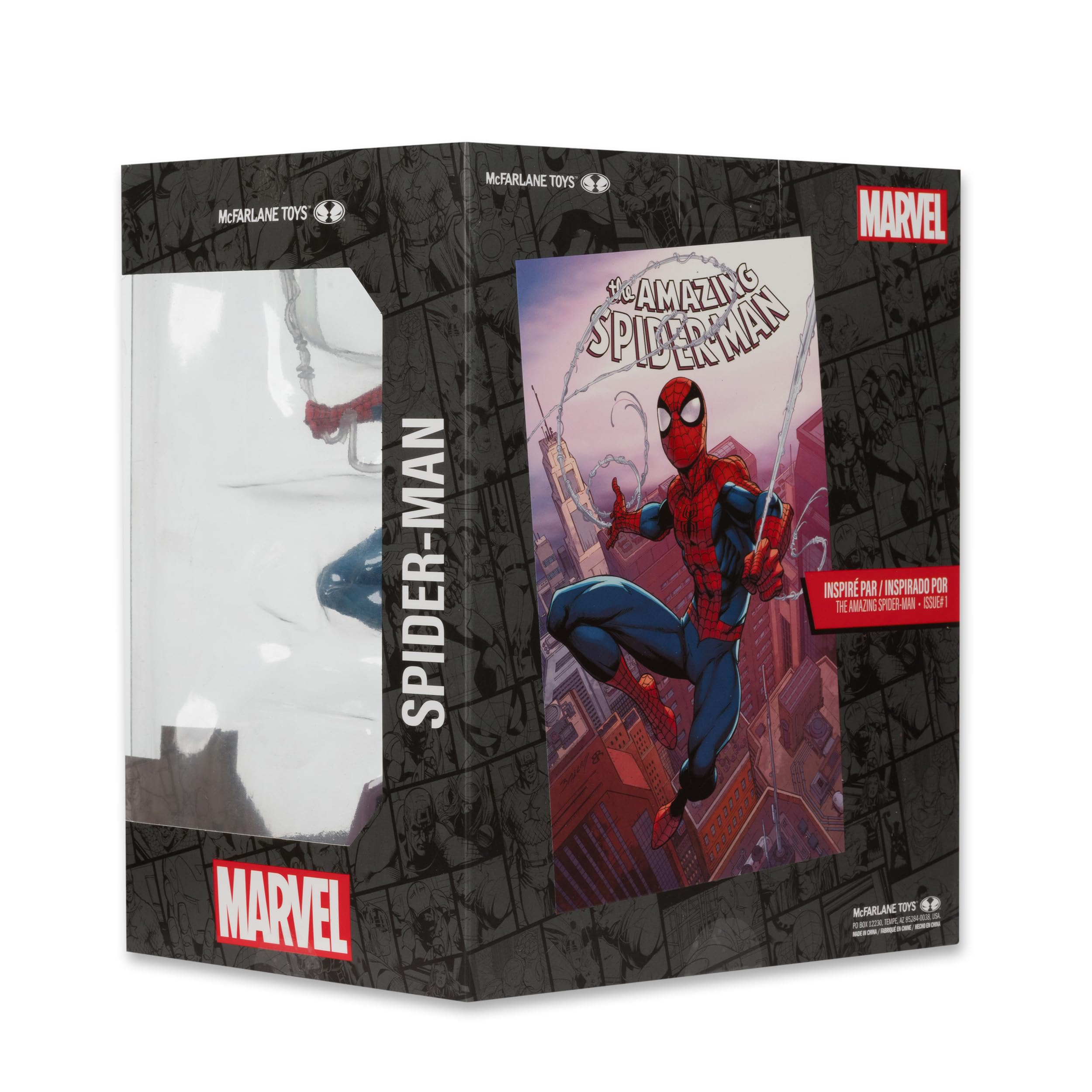 McFarlane Marvel Spider-Man 1:10 statua scena Amazing #1