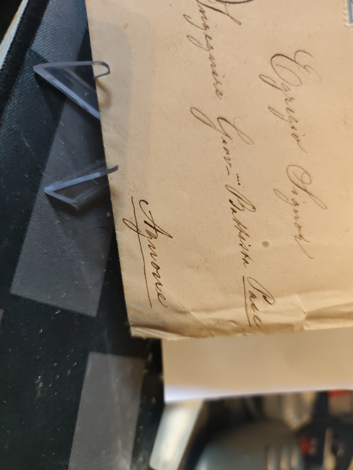 TS Collezionismo Filatelia Busta 1879 Vittorio Emanuele II 2x10 Cent