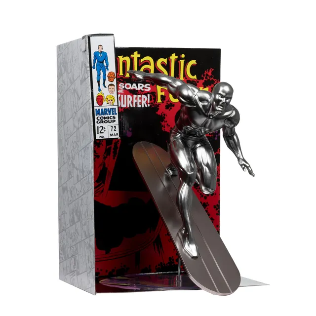 McFarlane Marvel Silver Surfer 1:6 statua Fantastic Four #72