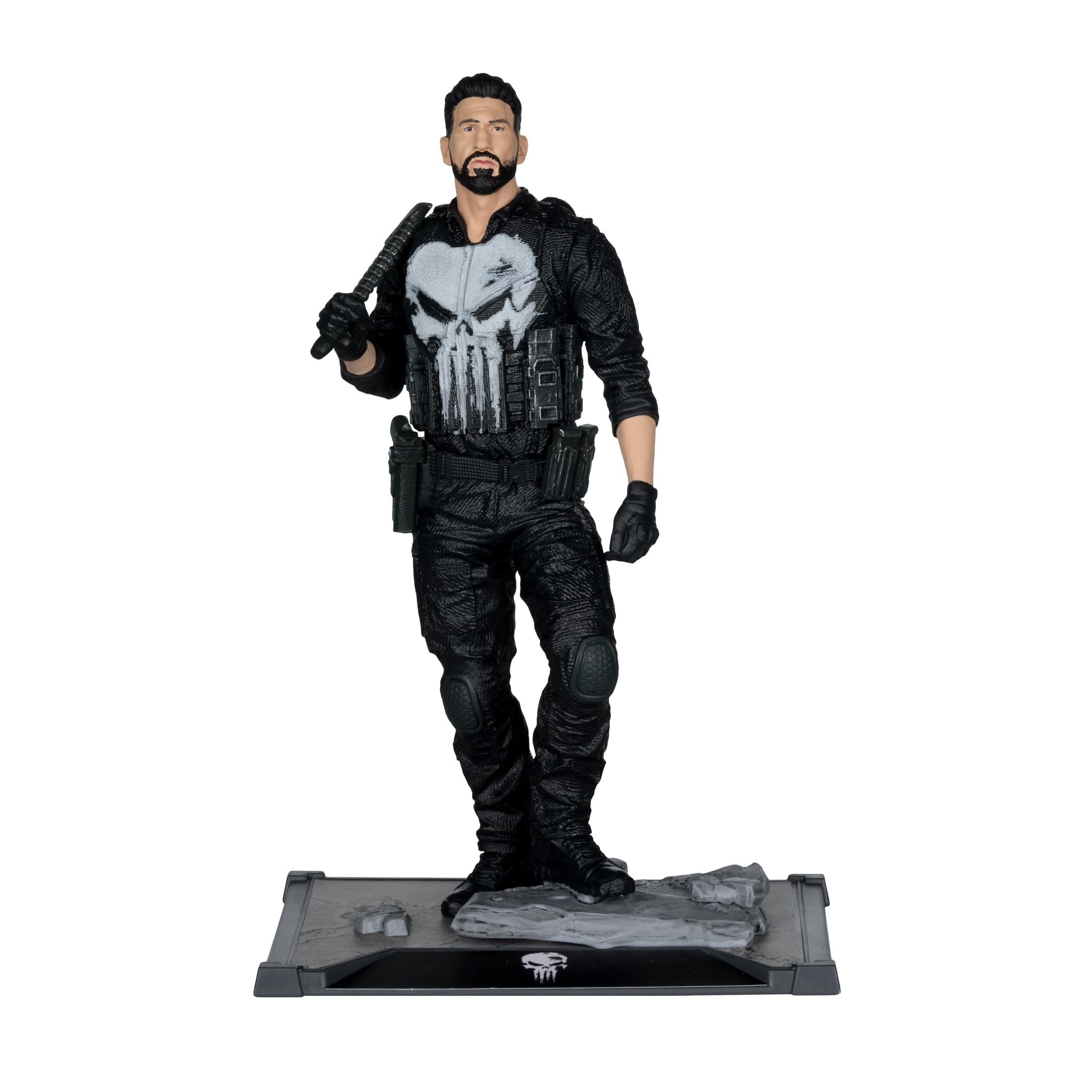 McFarlane Marvel Punisher 1:10 action figure con scena
