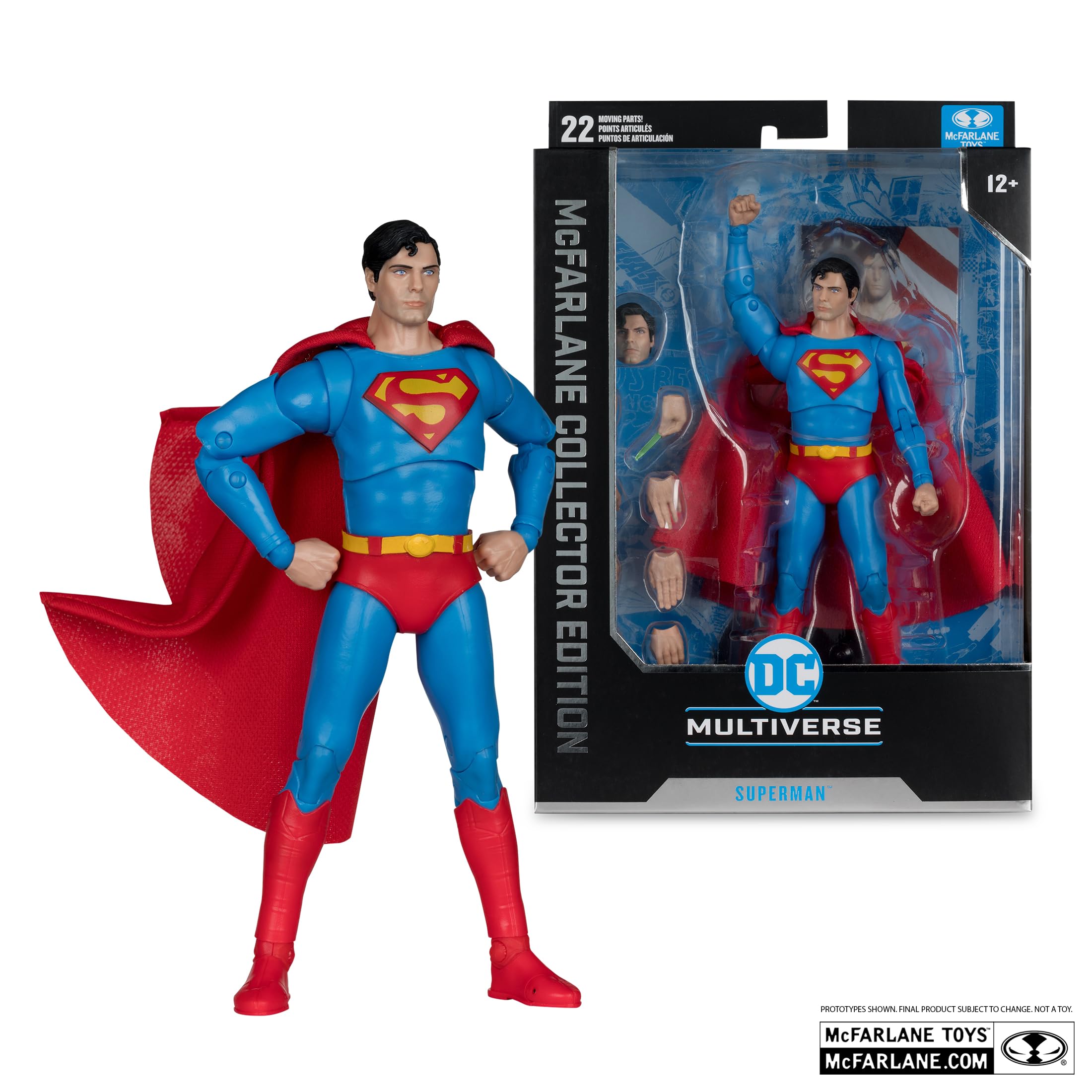 McFarlane DC Multiverse Superman 1978 action figure 17,8cm