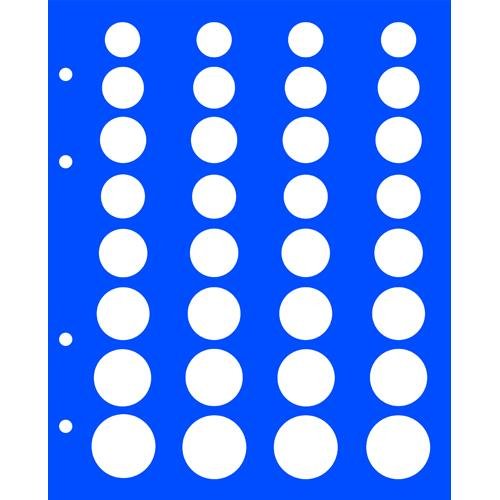 Safe Topset foglio album monete euro set capsule ricambio