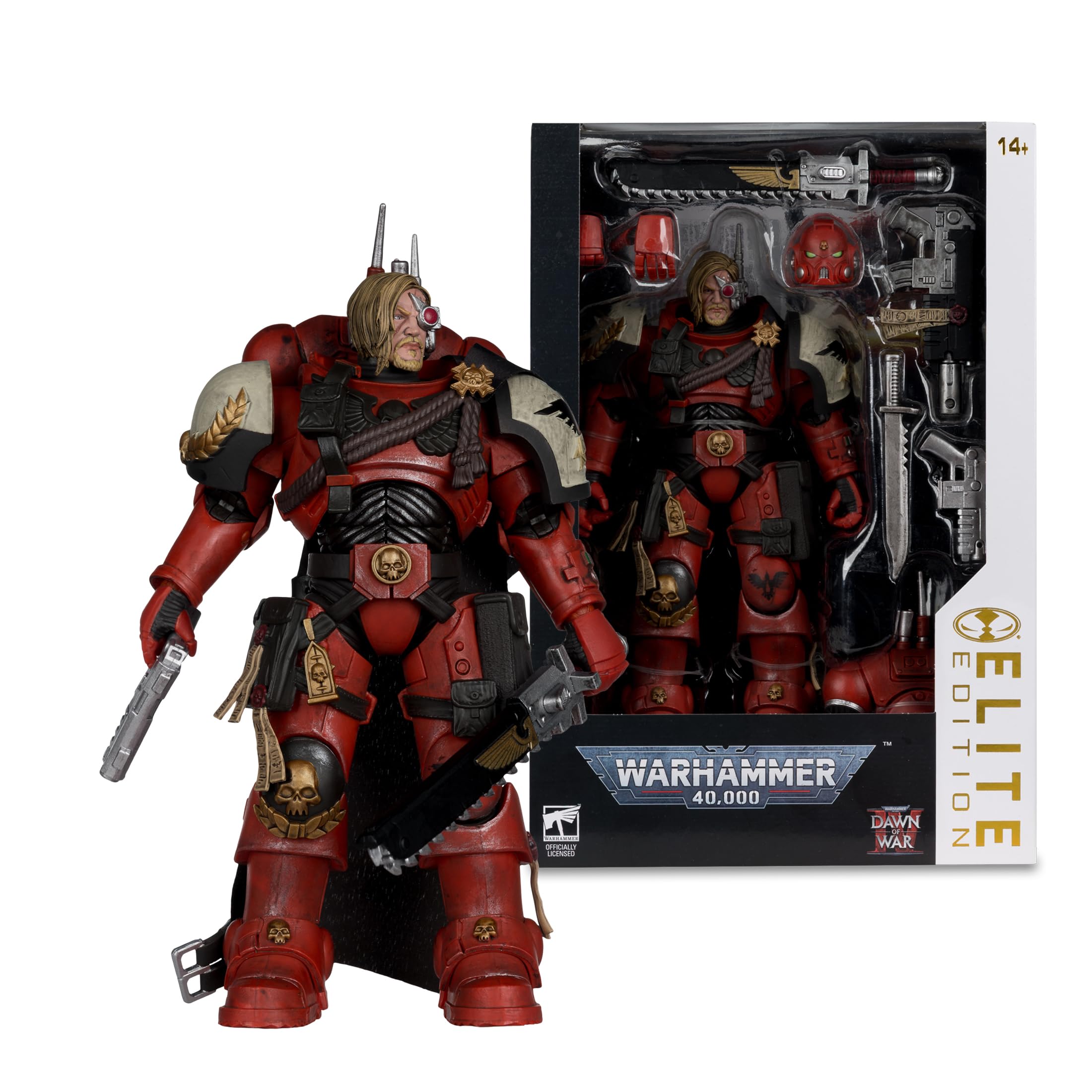 McFarlane Warhammer Captain Cyrus action figure 7" Elite