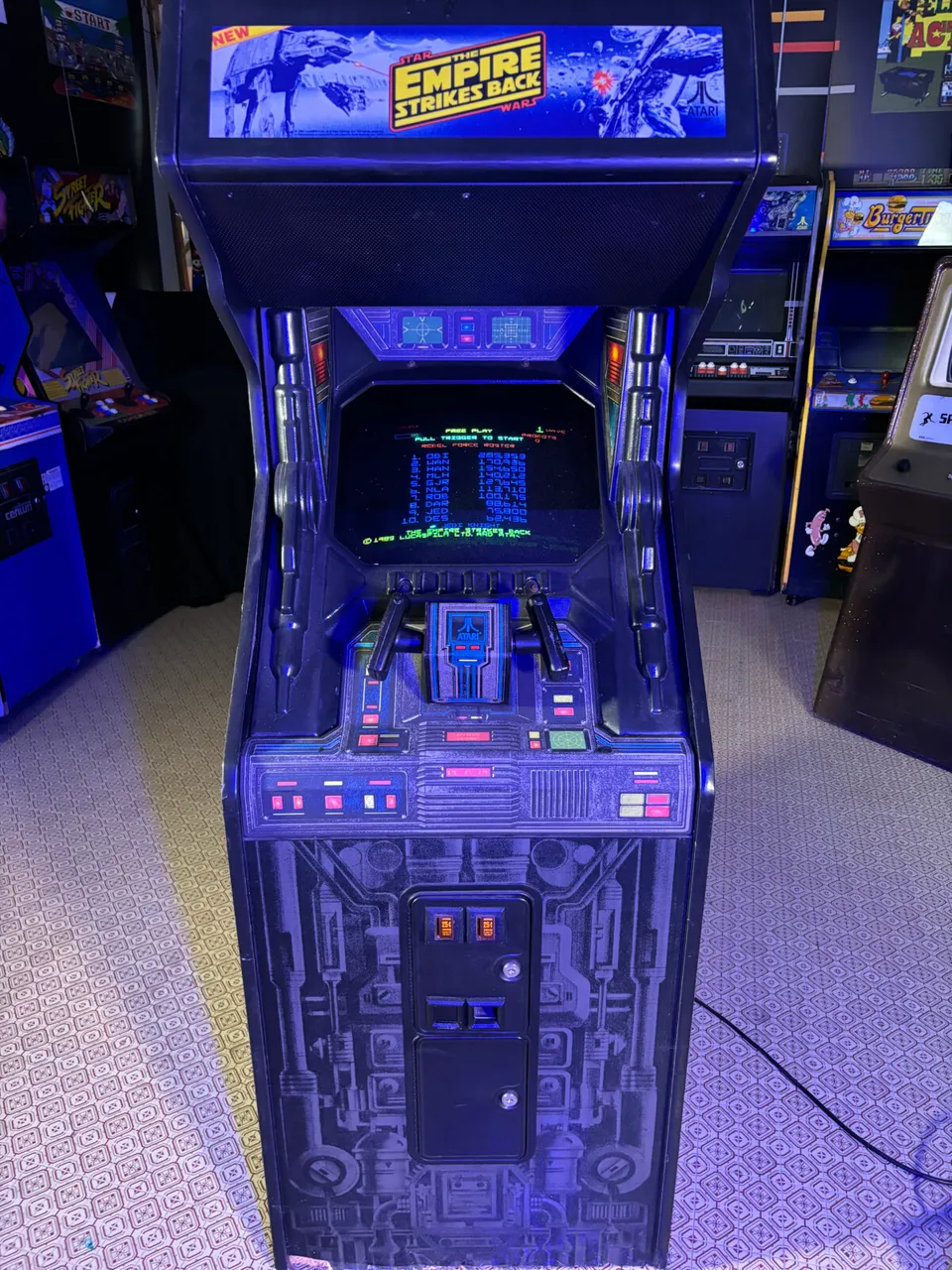 Arcade Story Empire Strikes Back 1985 kit conversione vettoriale
