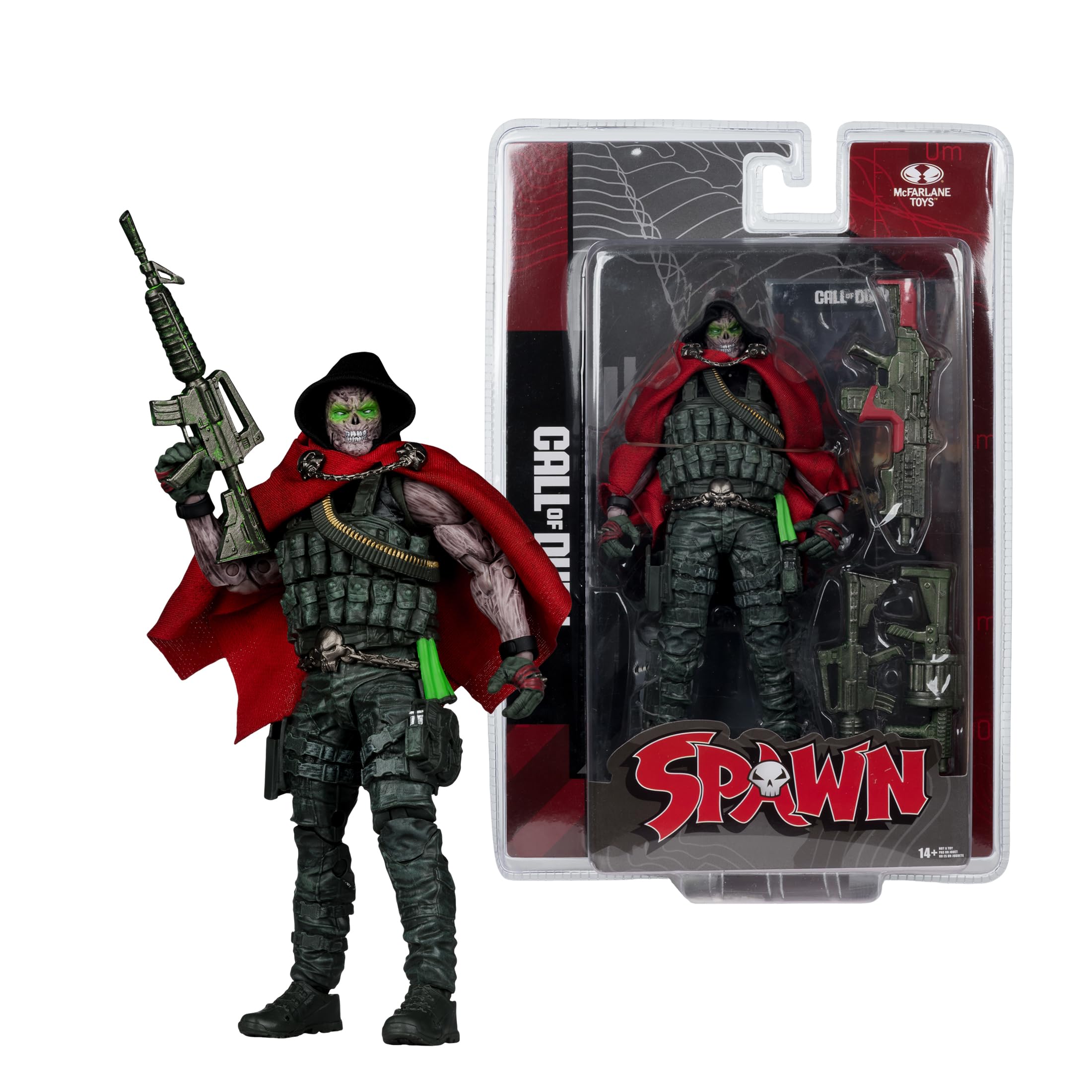 McFarlane Call of Duty action figure Burned Spawn 18 cm