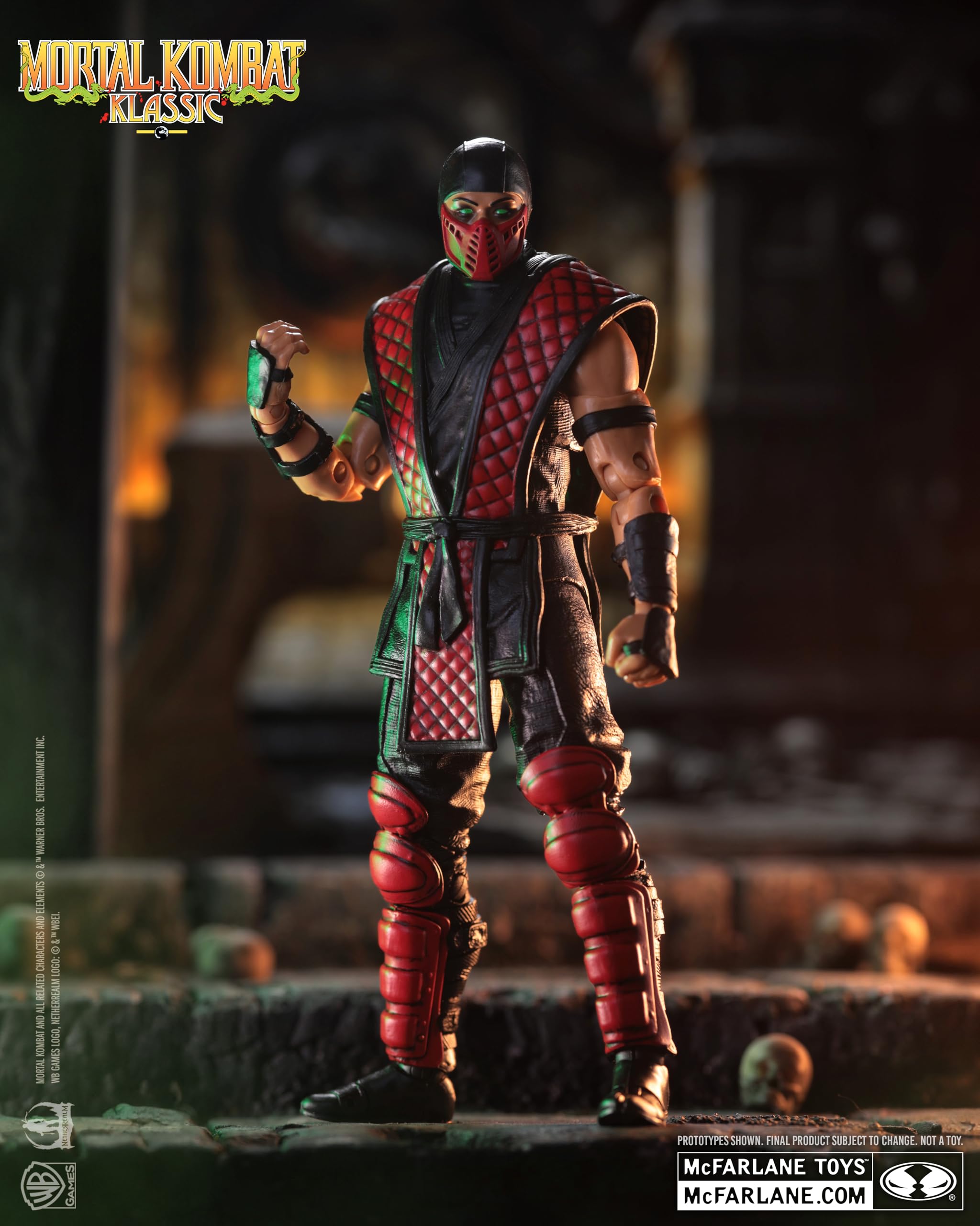 McFarlane Mortal Kombat Klassic Ermac 7 pollici action figure