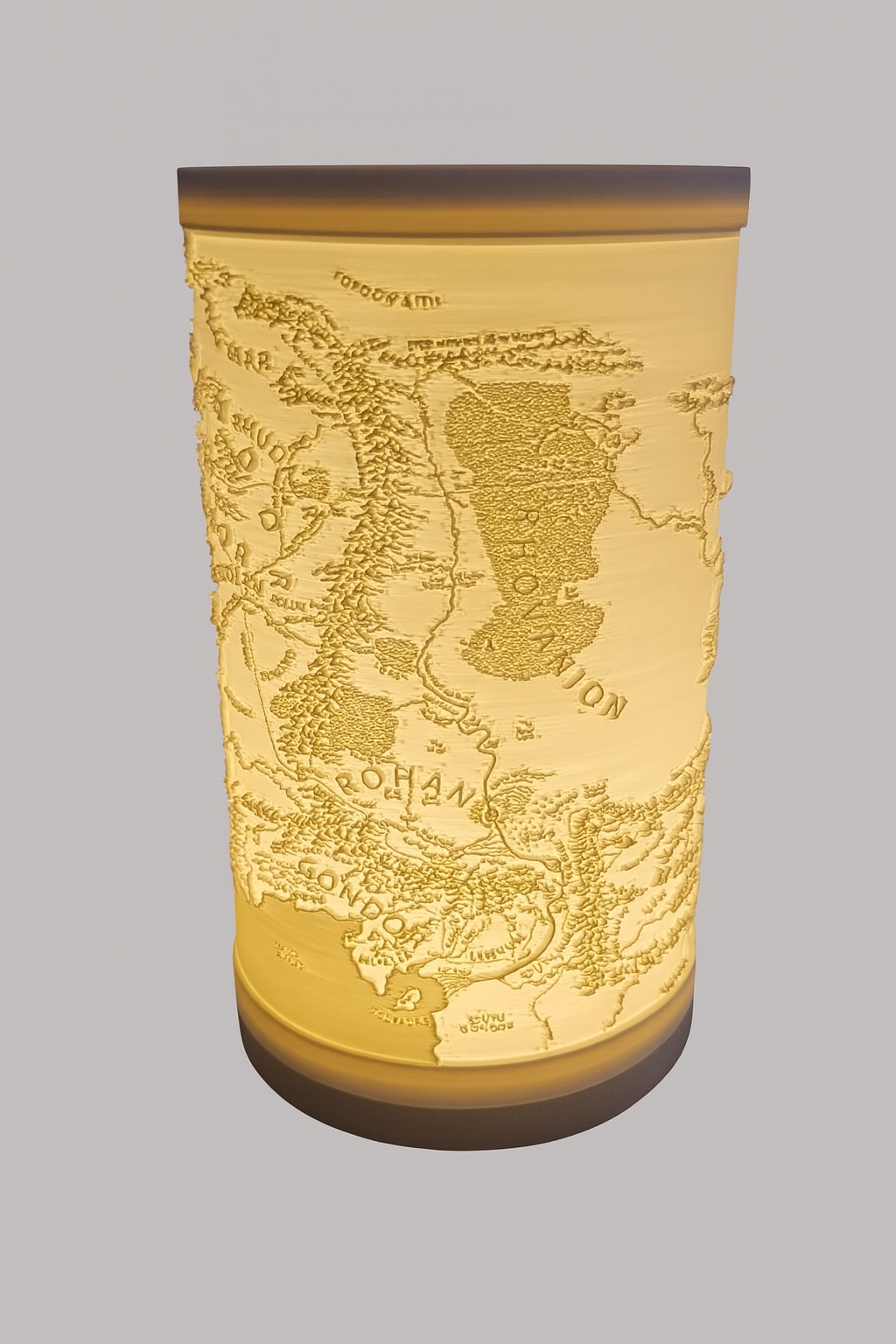 L'Atelier di Zelda Mondi di Luce Terra di Mezzo lampada mappa