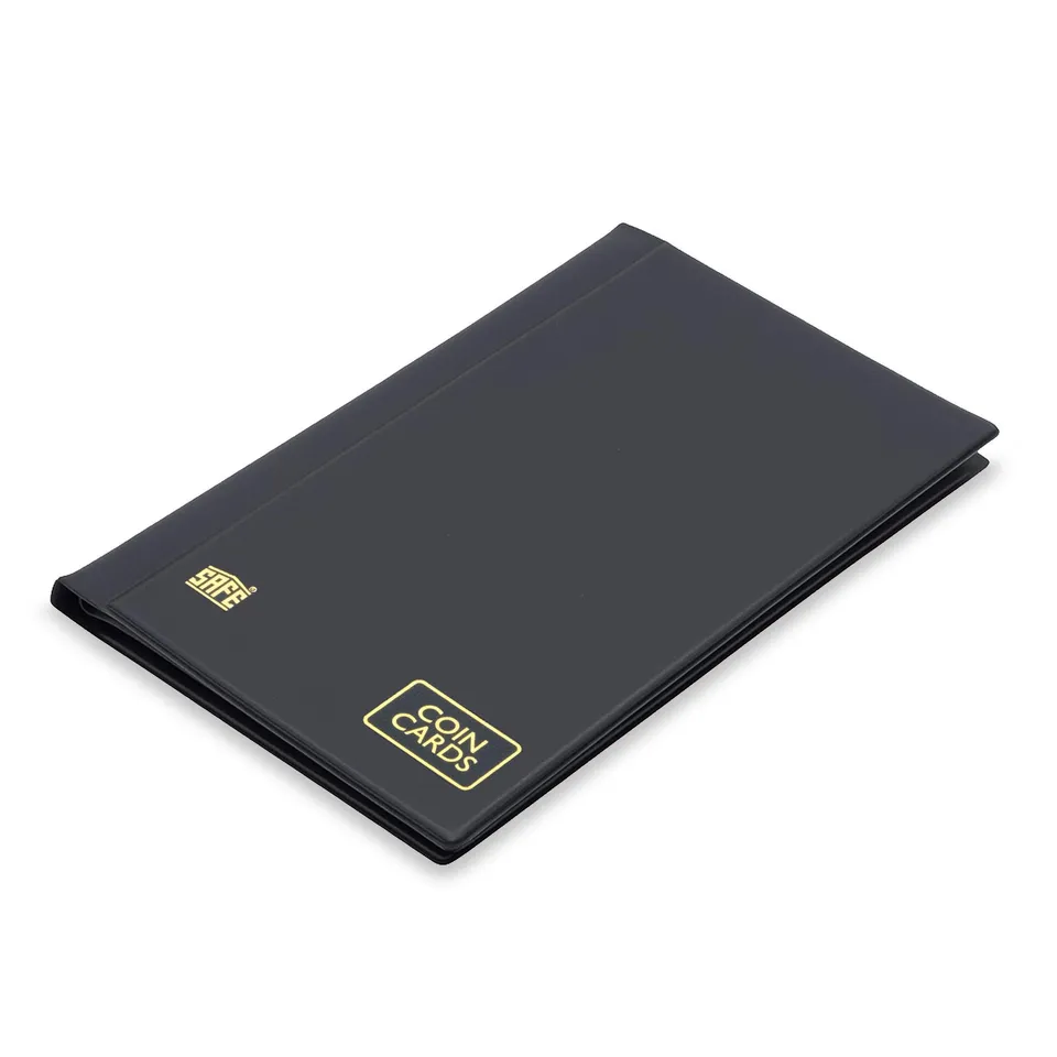 Safe 802 Album Coin Cards 72 tasche da collezione 62x92 mm