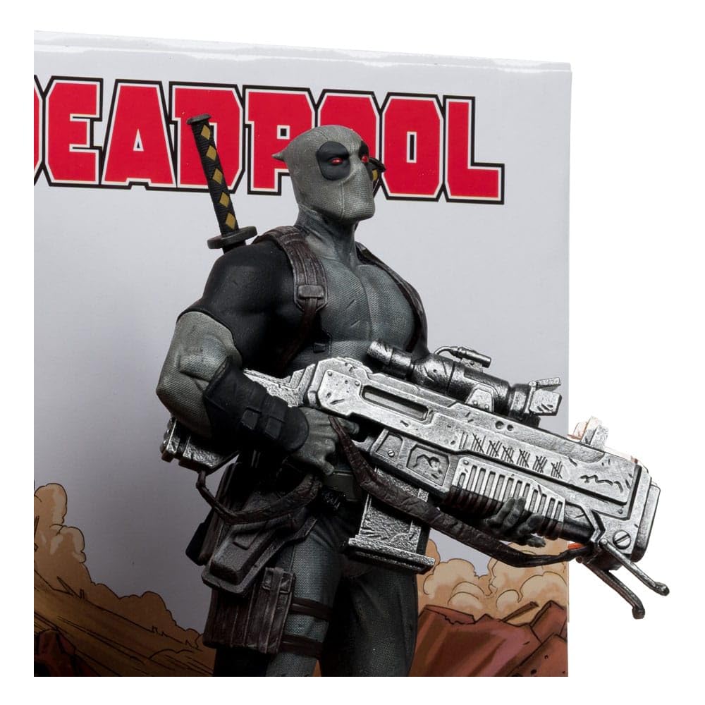 McFarlane Marvel Deadpool Grey Chase Statua PVC 27 cm 1/6