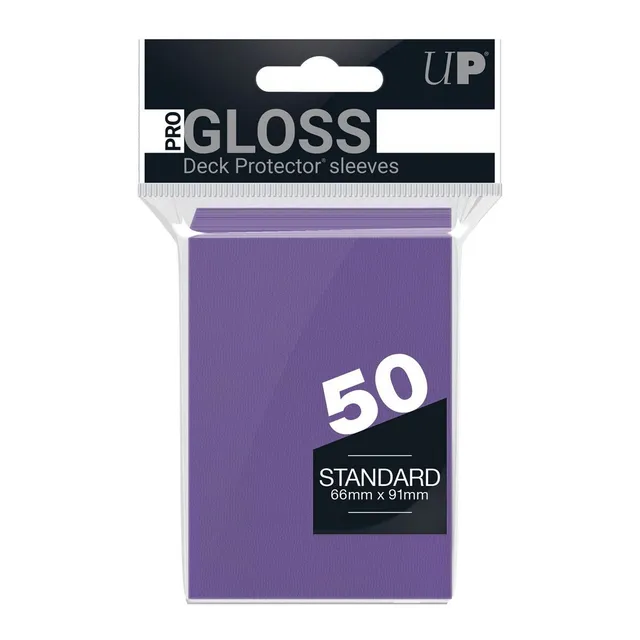 Ultra PRO Deck Protector Bustine Viola Gloss Standard 50 Pezzi