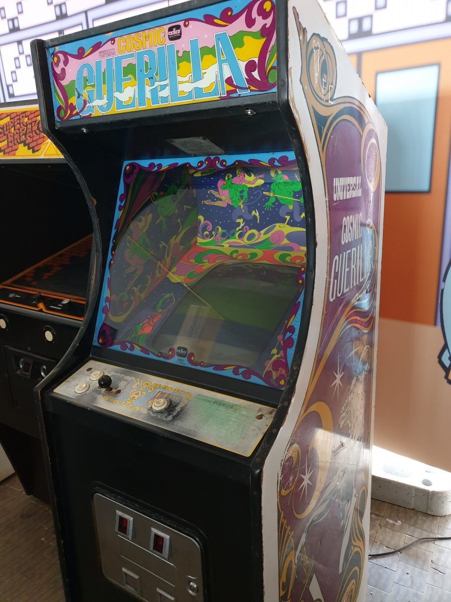 Arcade Story Cosmic Guerilla 1979 cabinato arcade Universal 220V