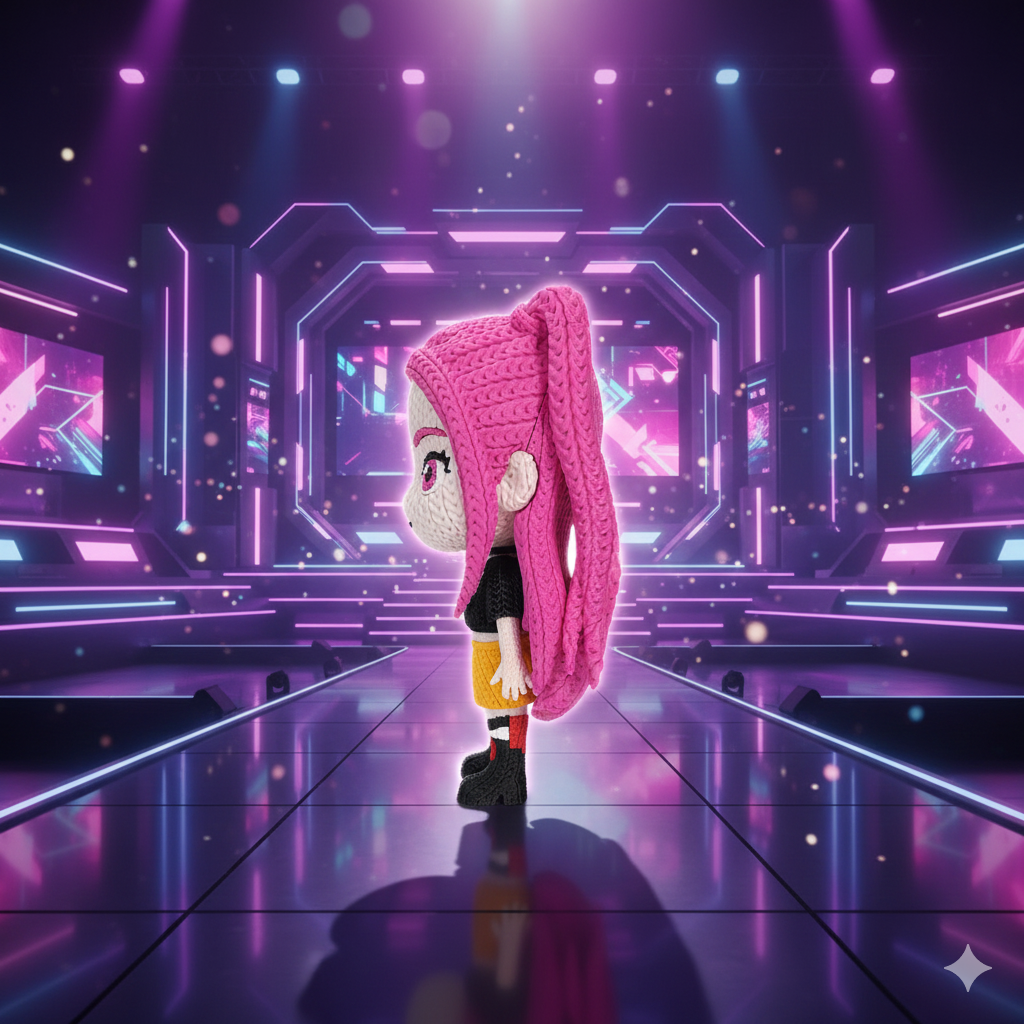 L'Atelier di Zelda Mira Crochet Statua PLA Media K-Pop