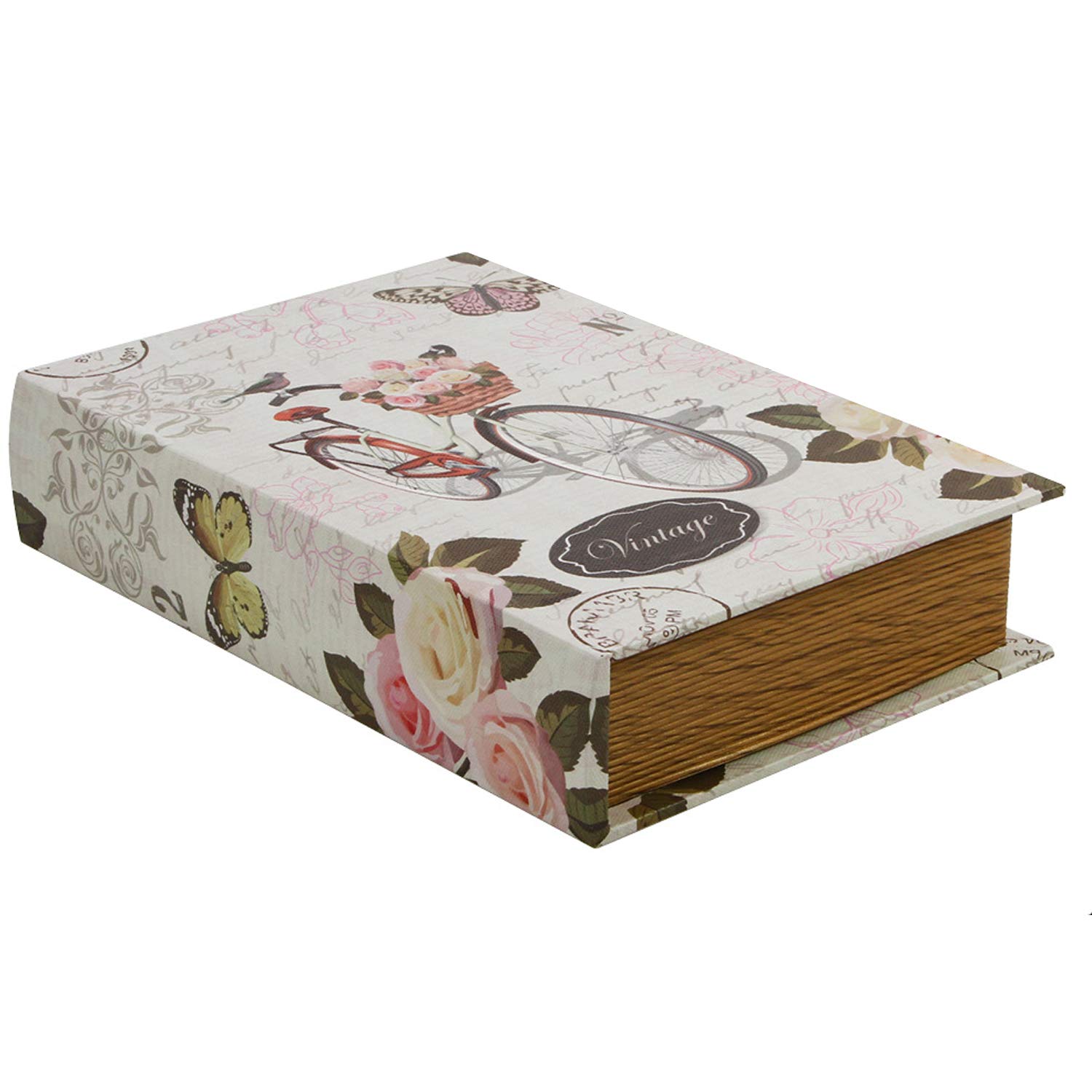 Safe Buchbox Nostalgie Mini scatola libro 24x17x5 cm MDF