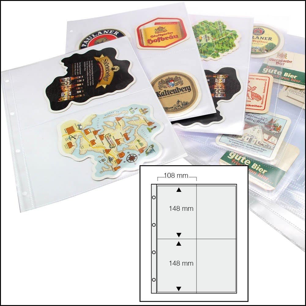 Safe 5475 bustine banconote 4 tasche 15 pezzi A4