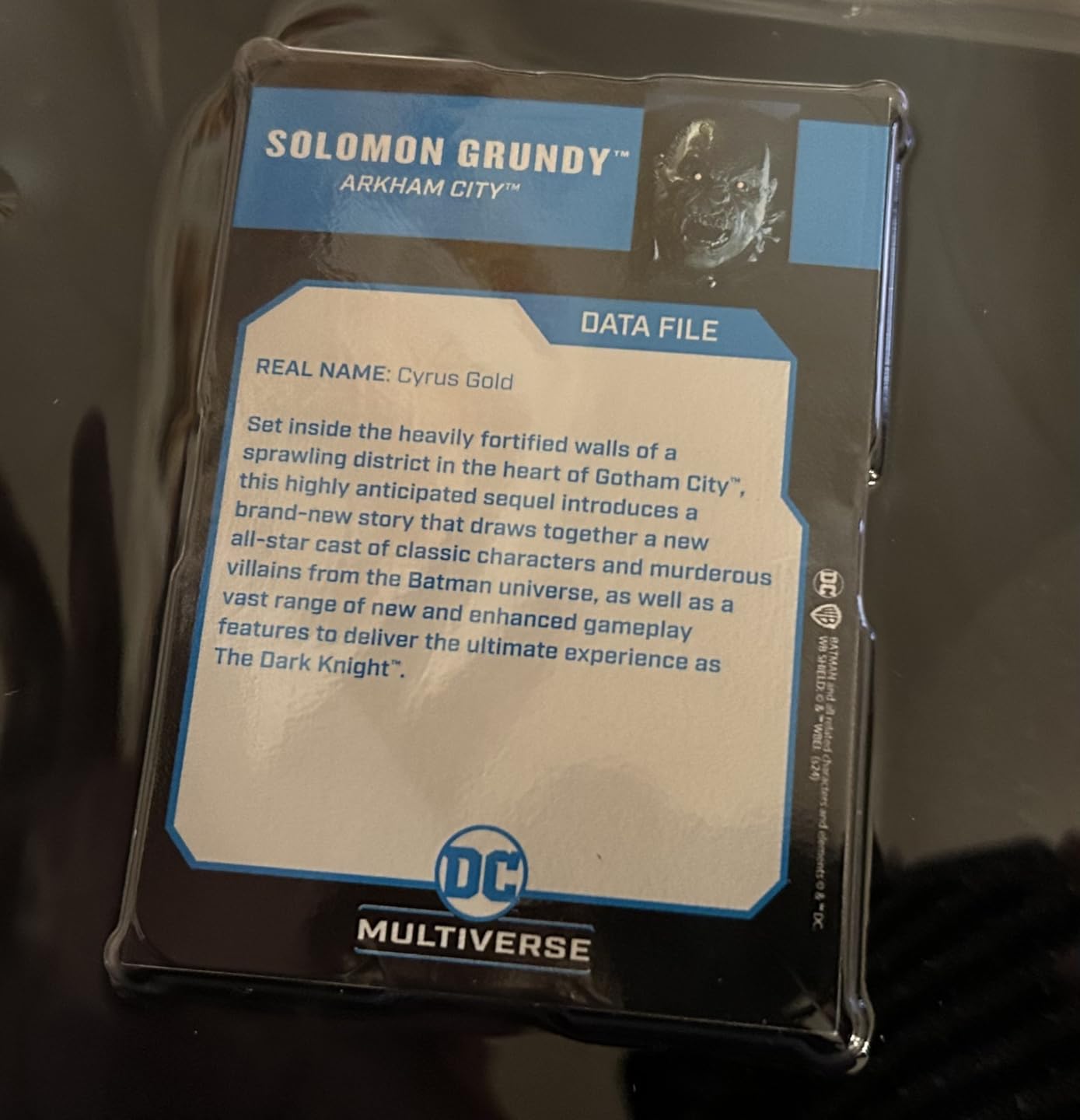 McFarlane DC Multiverse Batman Solomon Grundy action figure 2pk Gold Label