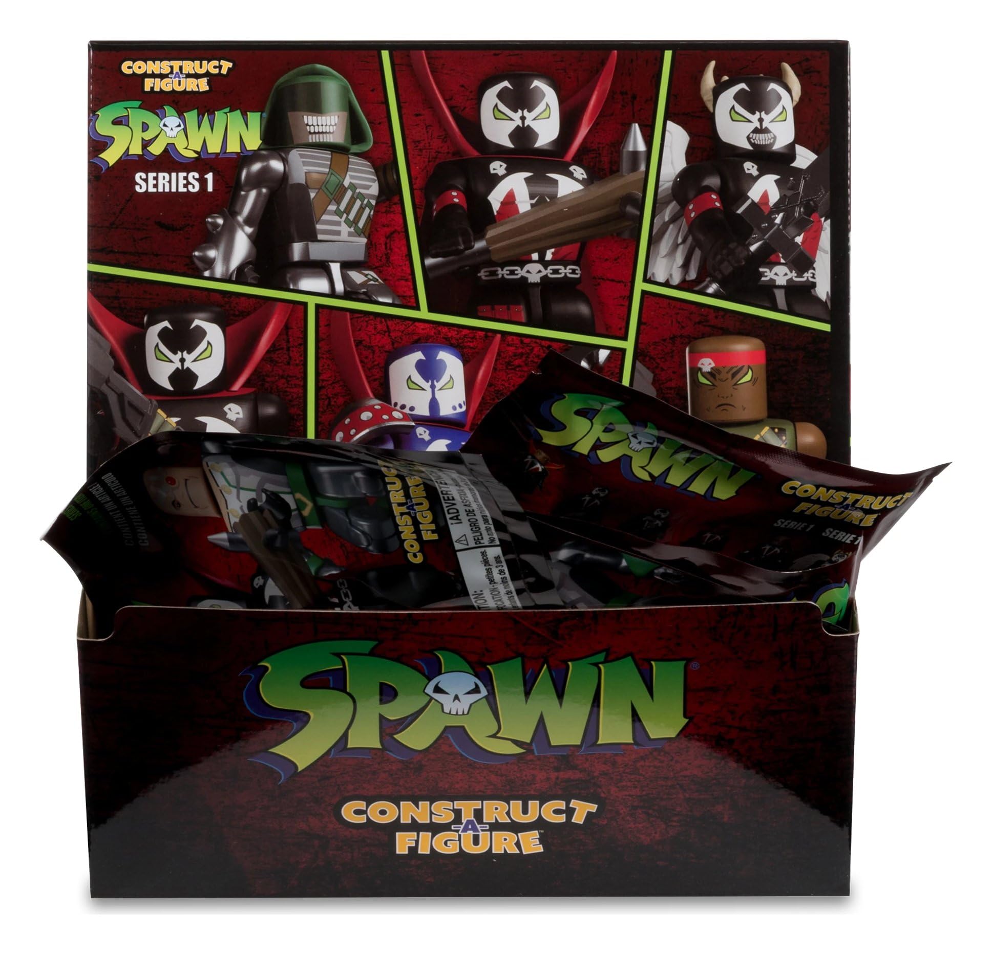 McFarlane Spawn blind bag mini figure 5 cm serie 1 da assemblare