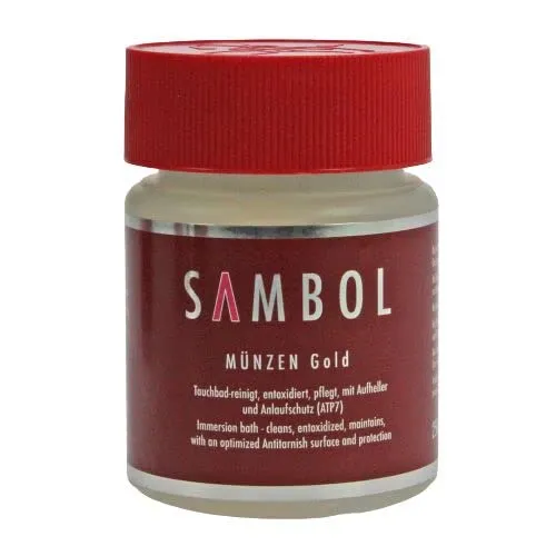 Safe Münzpflege 1873 liquido pulizia monete oro 250 ml