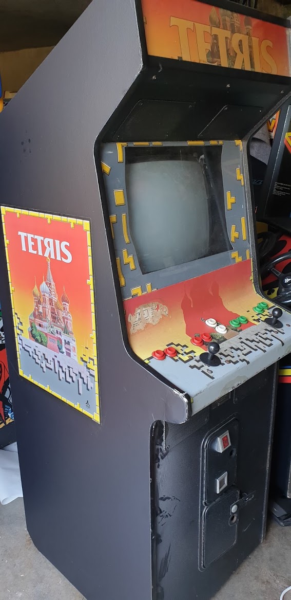 Arcade Story Tetris cabinato arcade Atari 1988 da collezione