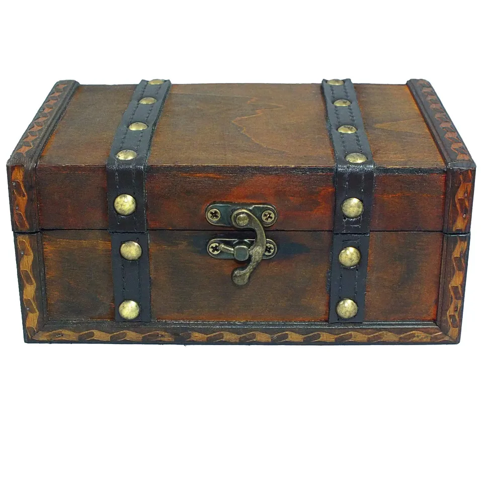 Safe Sammelboxen 180x120x80 mm scrigno legno bauletto