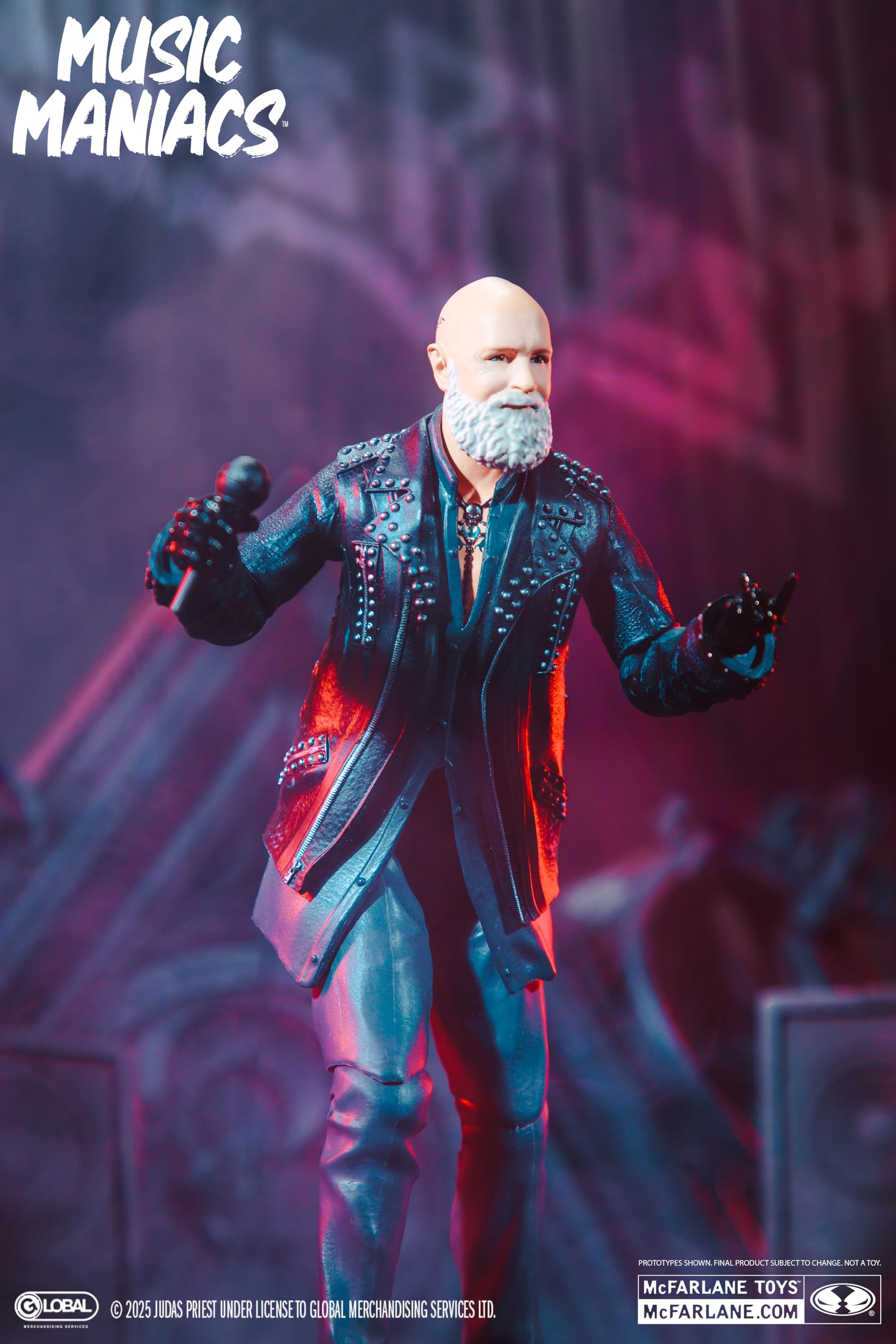 McFarlane Music Maniacs Rob Halford action figure 15 cm