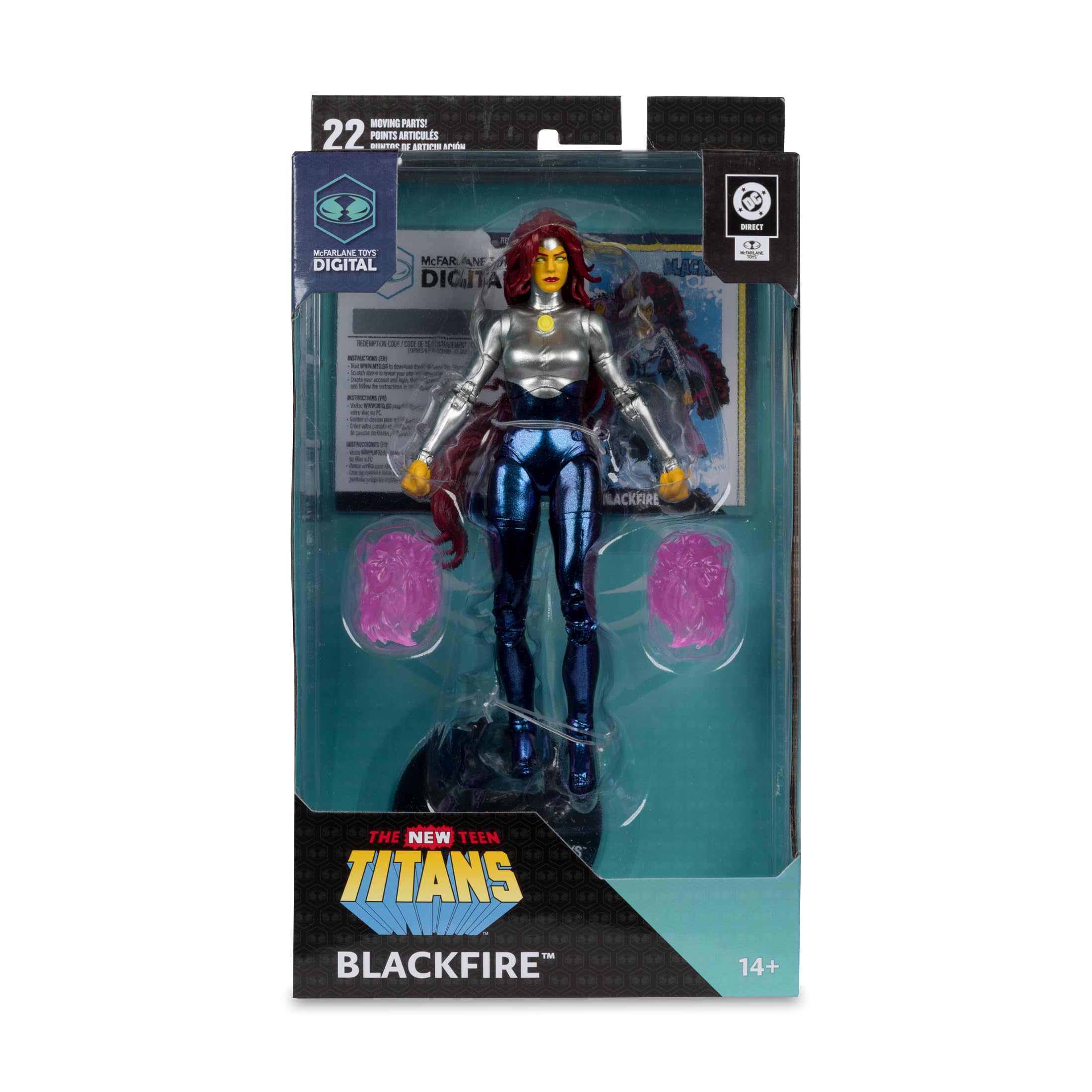 McFarlane DC Direct Blackfire Action Figure 18 cm Teen Titans