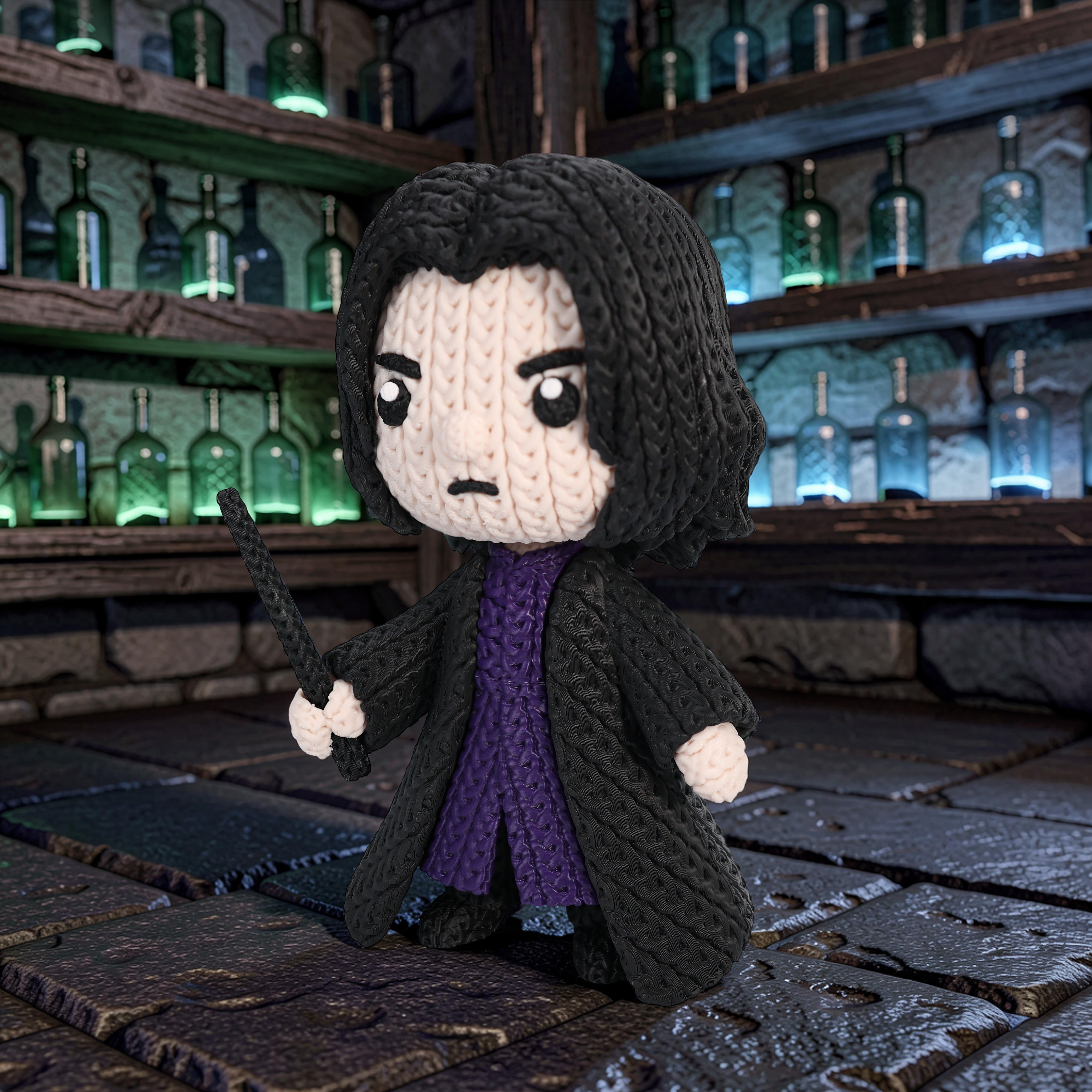 L'Atelier di Zelda Stampe Incantate Severus Piton statuina Small