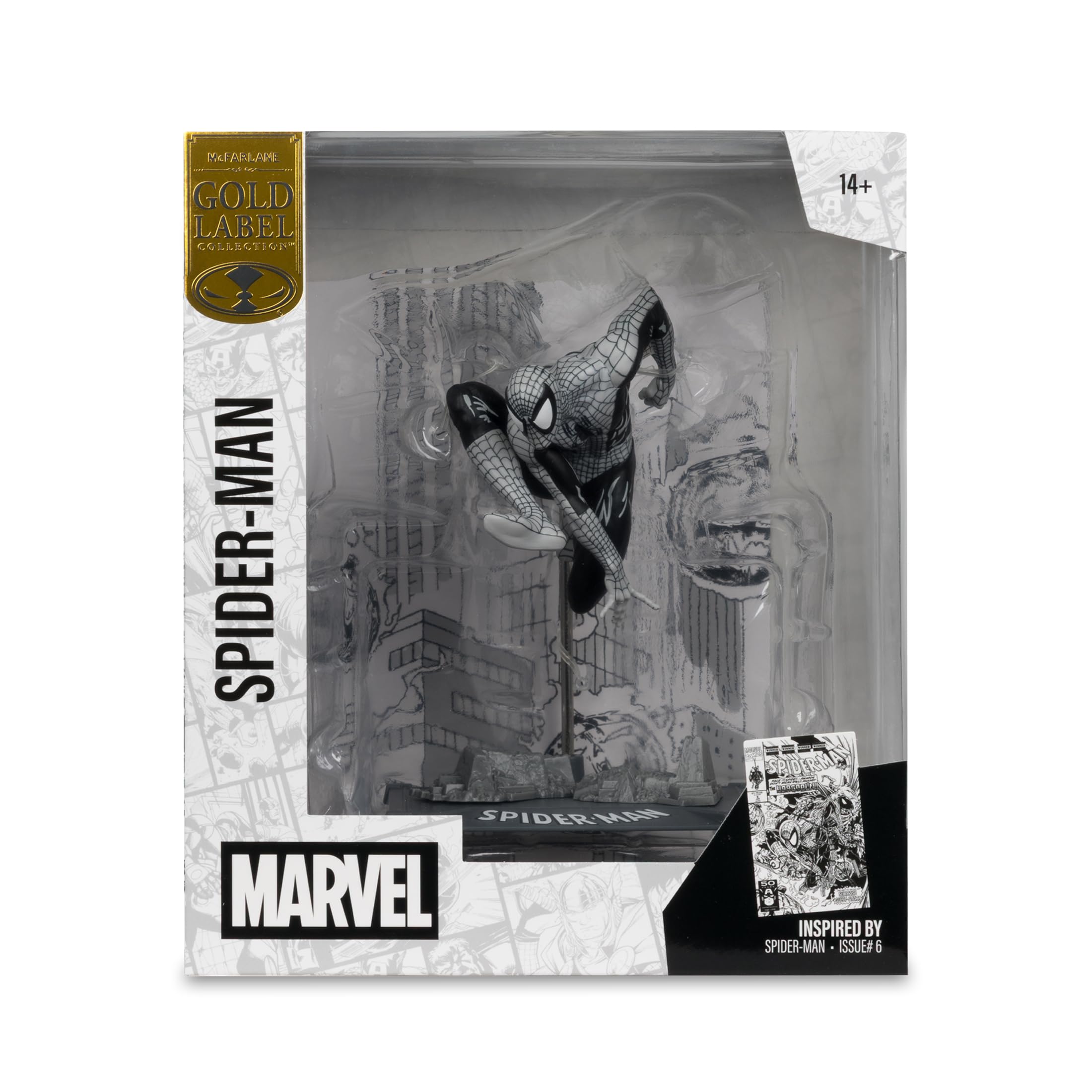 McFarlane Marvel Spider-Man #6 Linea Art statua PVC 10 cm