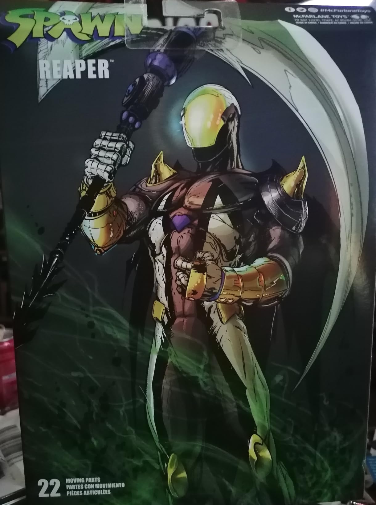 McFarlane Spawn Mietitore action figure 17,7 cm con base