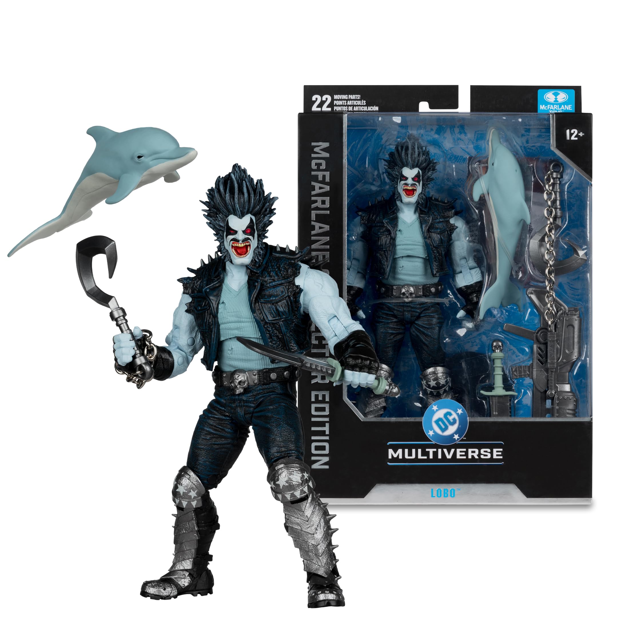 McFarlane DC Multiverse Lobo Wolf Classic Figure 18cm n.58